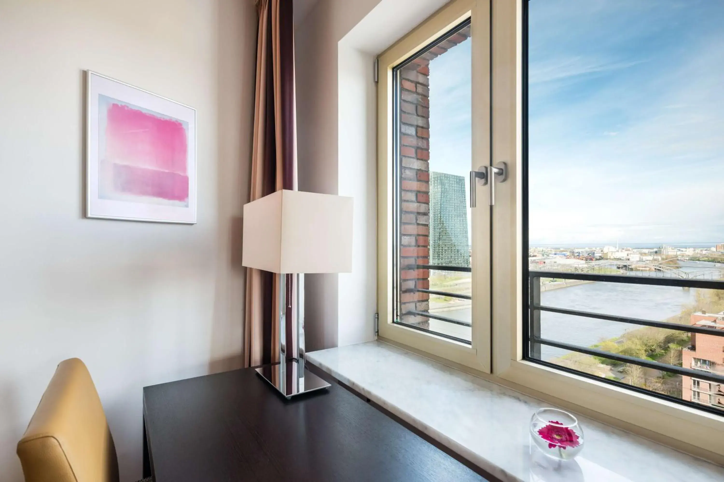 View (from property/room) in Lindner Hotel Frankfurt Main Plaza, part of JdV by Hyatt View (from property/room) in Lindner Hotel Frankfurt Main Plaza, part of JdV by Hyatt