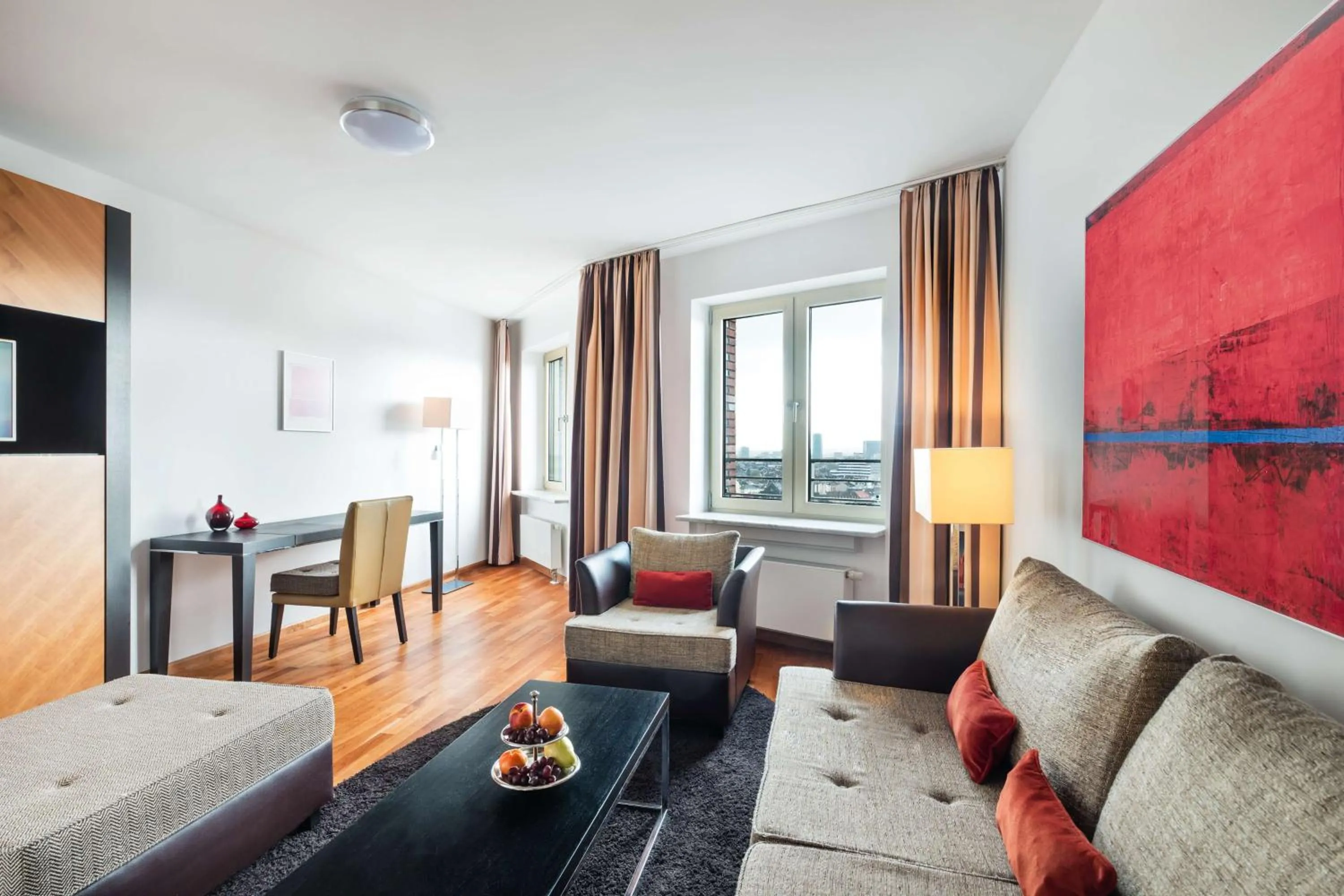 Photo of the whole room in Lindner Hotel Frankfurt Main Plaza, part of JdV by Hyatt