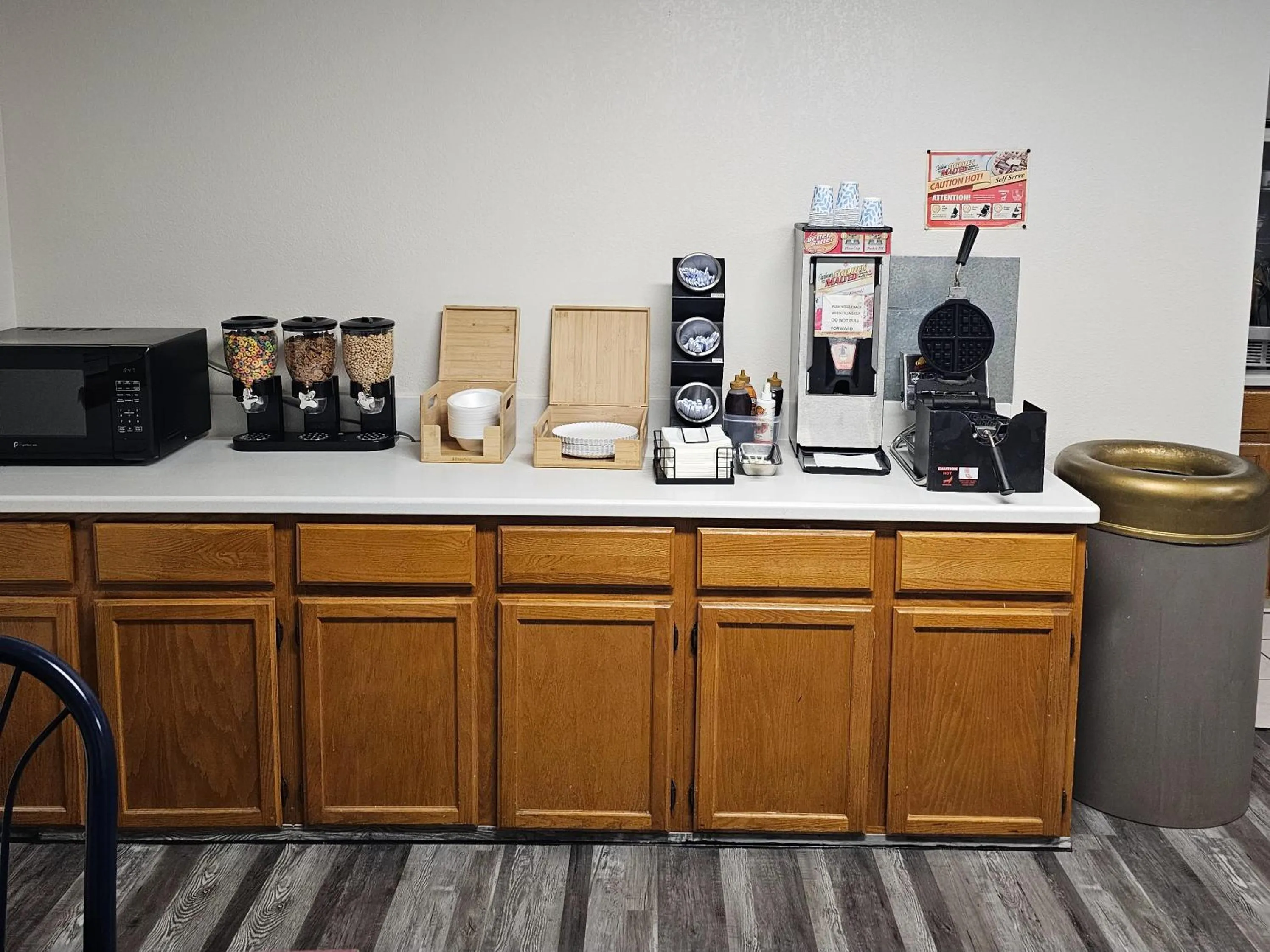 Breakfast in Rodeway Inn Tucumcari