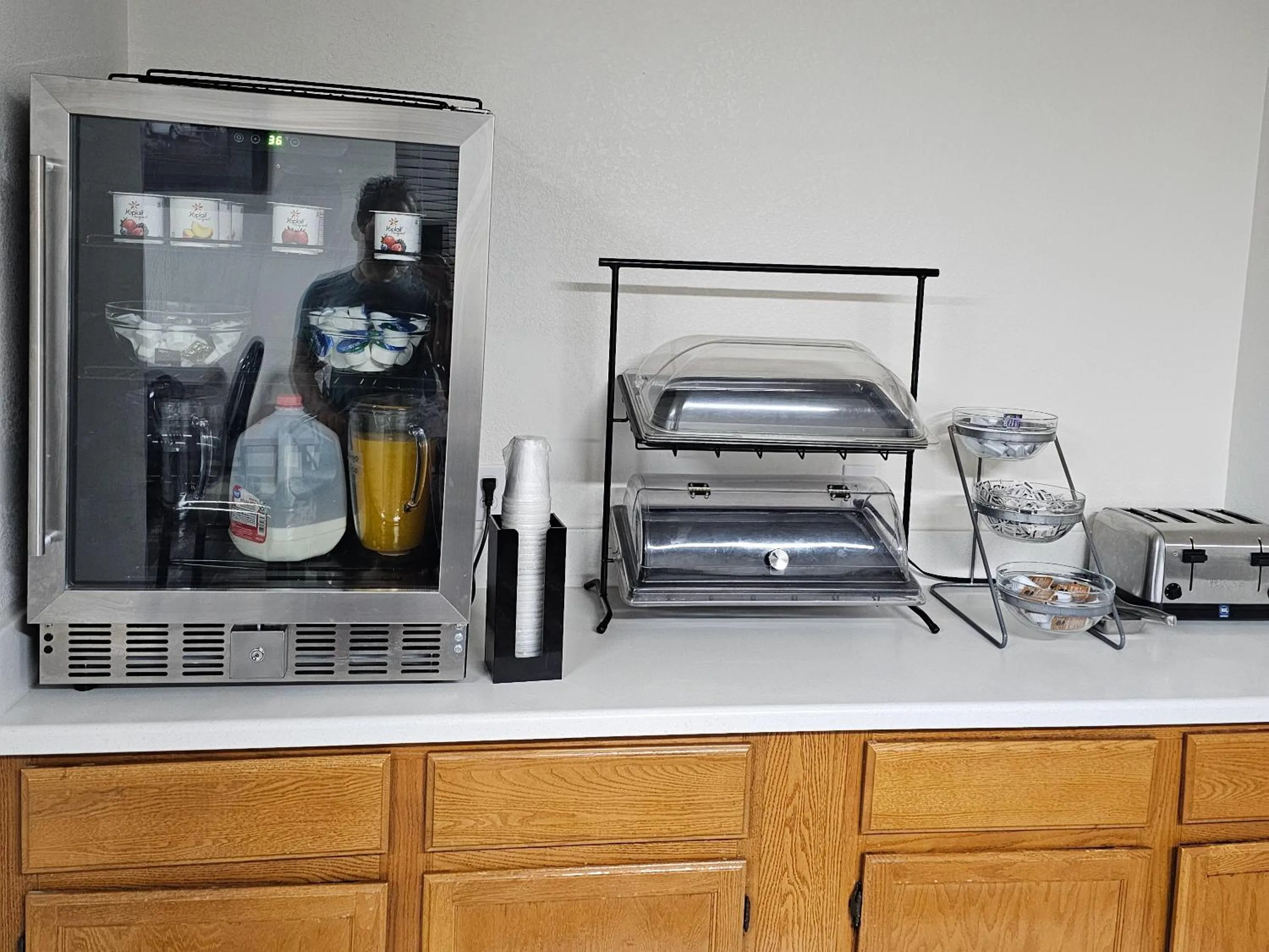 Breakfast in Rodeway Inn Tucumcari