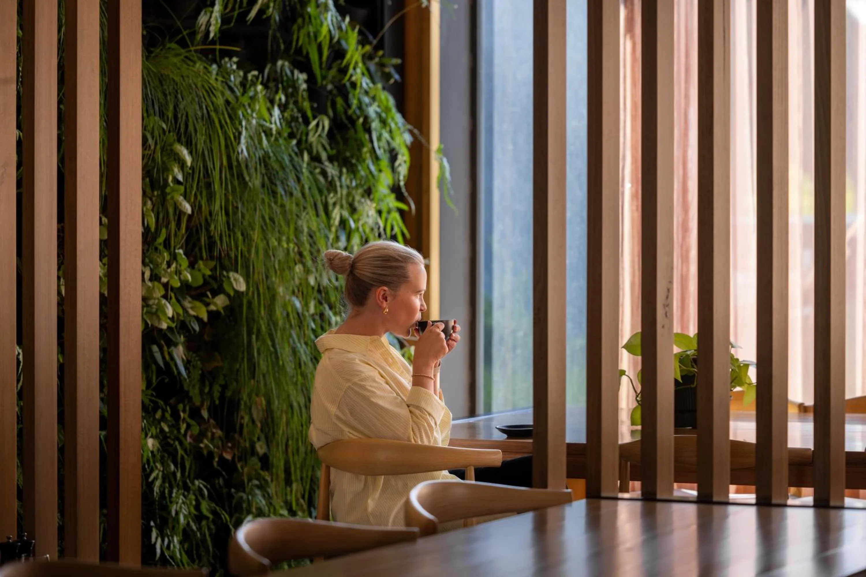 Dining area in Hotel Verge Launceston