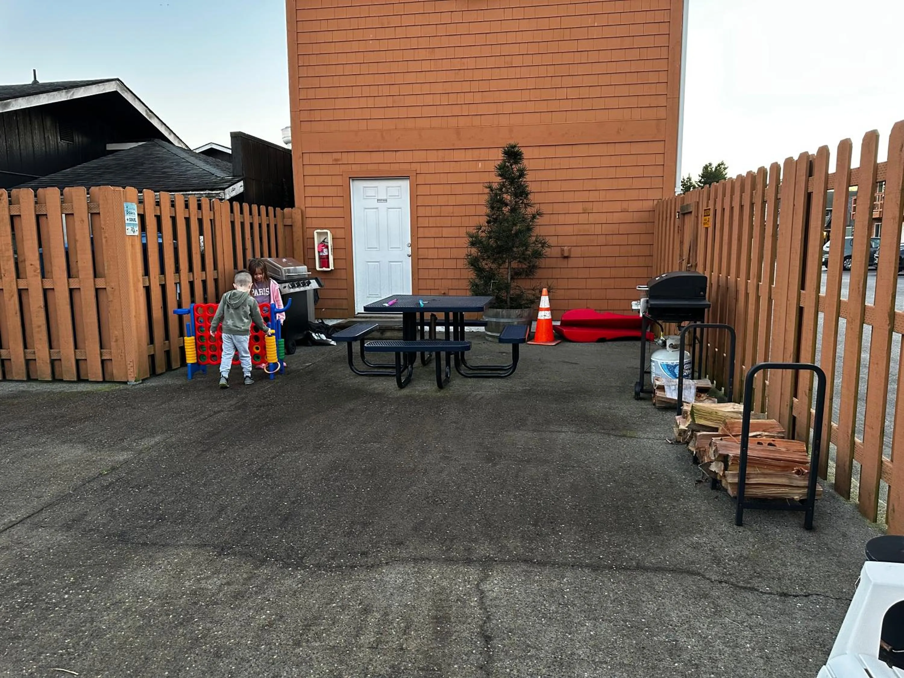 Patio in Inn at the Sea