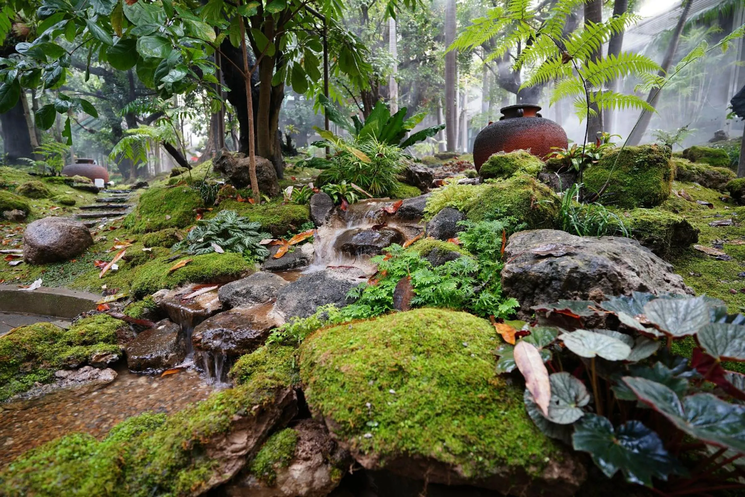 Garden in Treescape Resort Chiangmai
