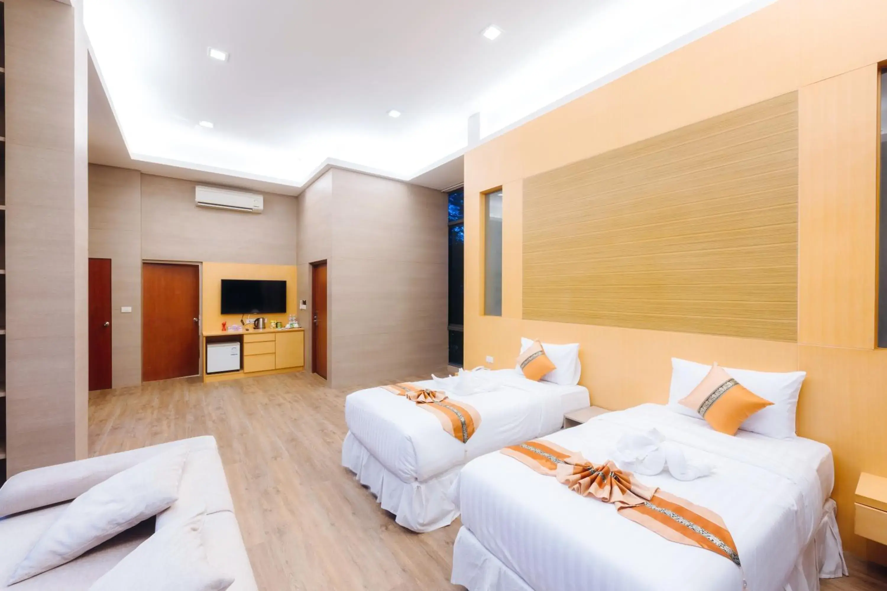 Bed in Treescape Resort Chiangmai Bed in Treescape Resort Chiangmai