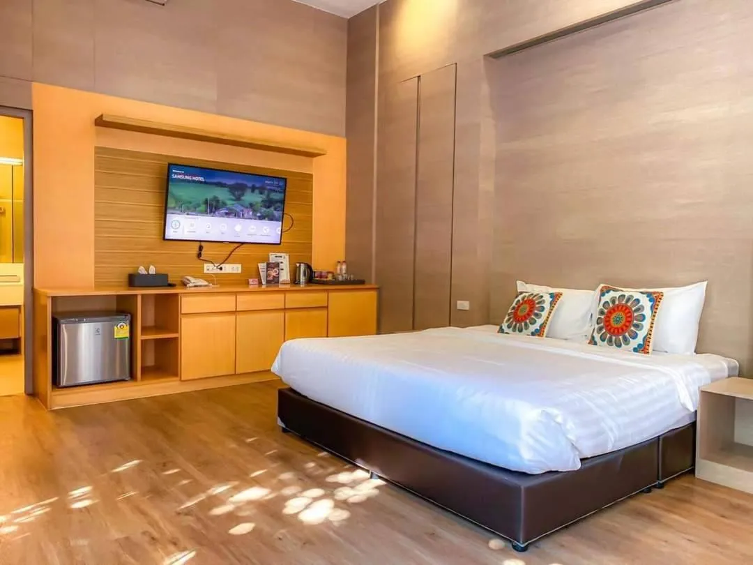Bed in Treescape Resort Chiangmai