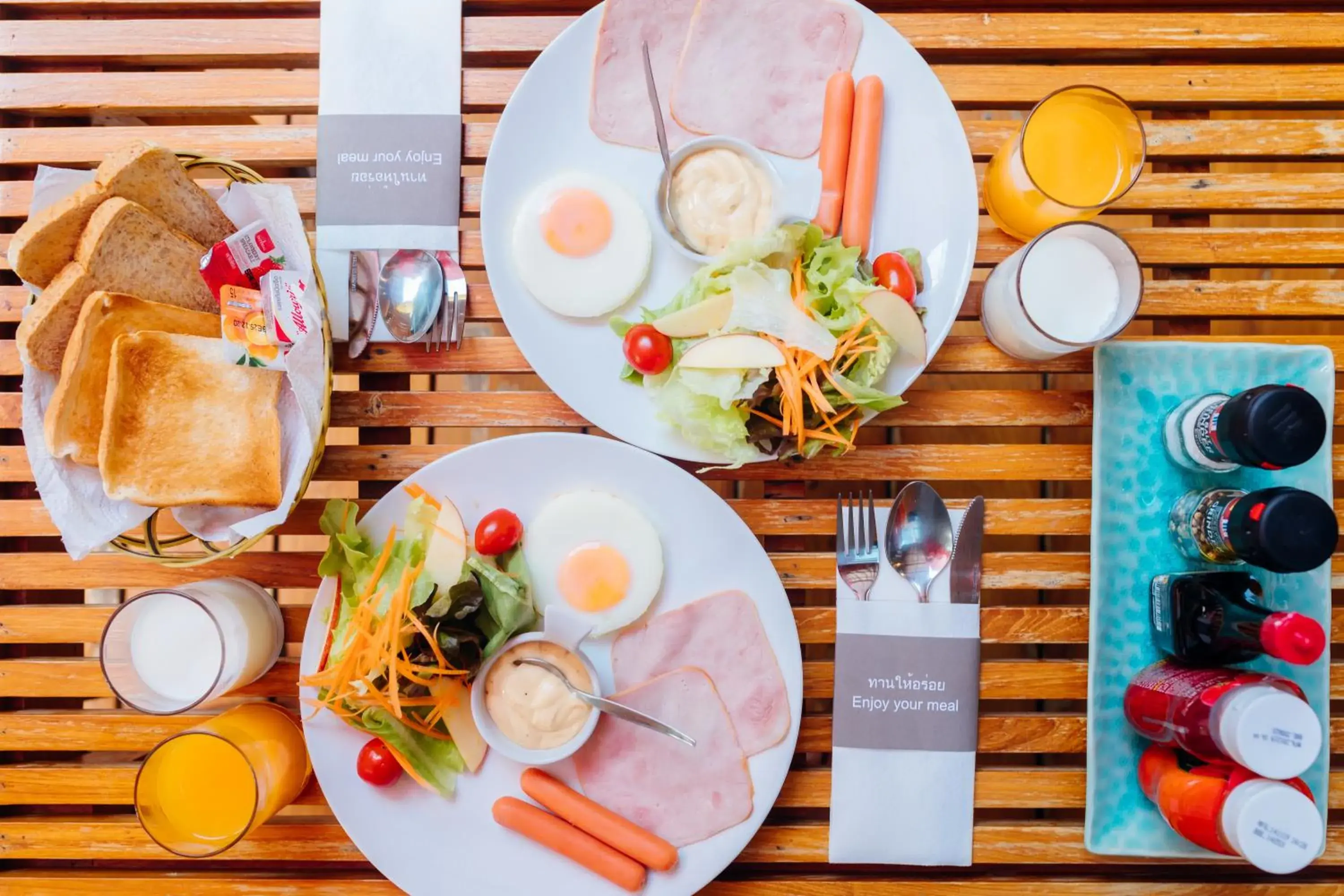 Breakfast in Treescape Resort Chiangmai Breakfast in Treescape Resort Chiangmai