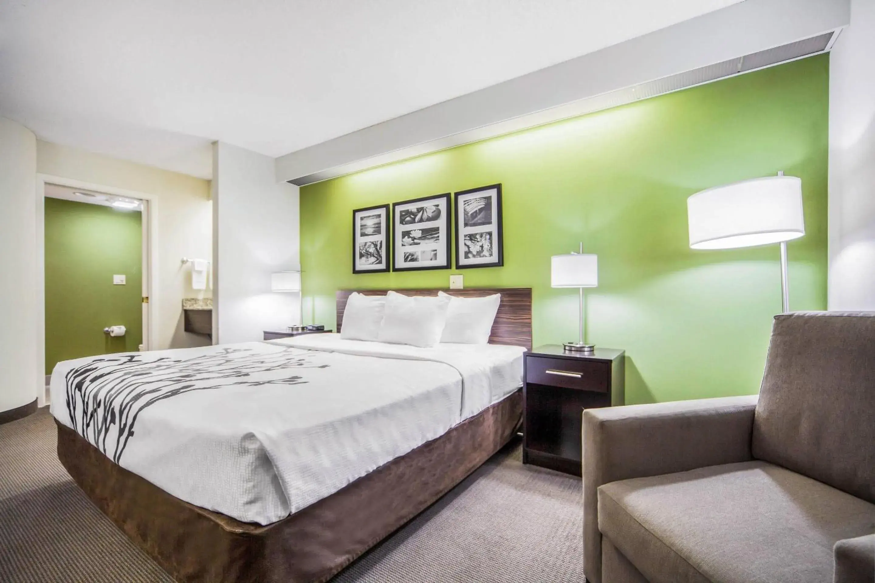 Bedroom, Bed in Sleep Inn & Suites Columbus, NE Bedroom, Bed in Sleep Inn & Suites Columbus, NE