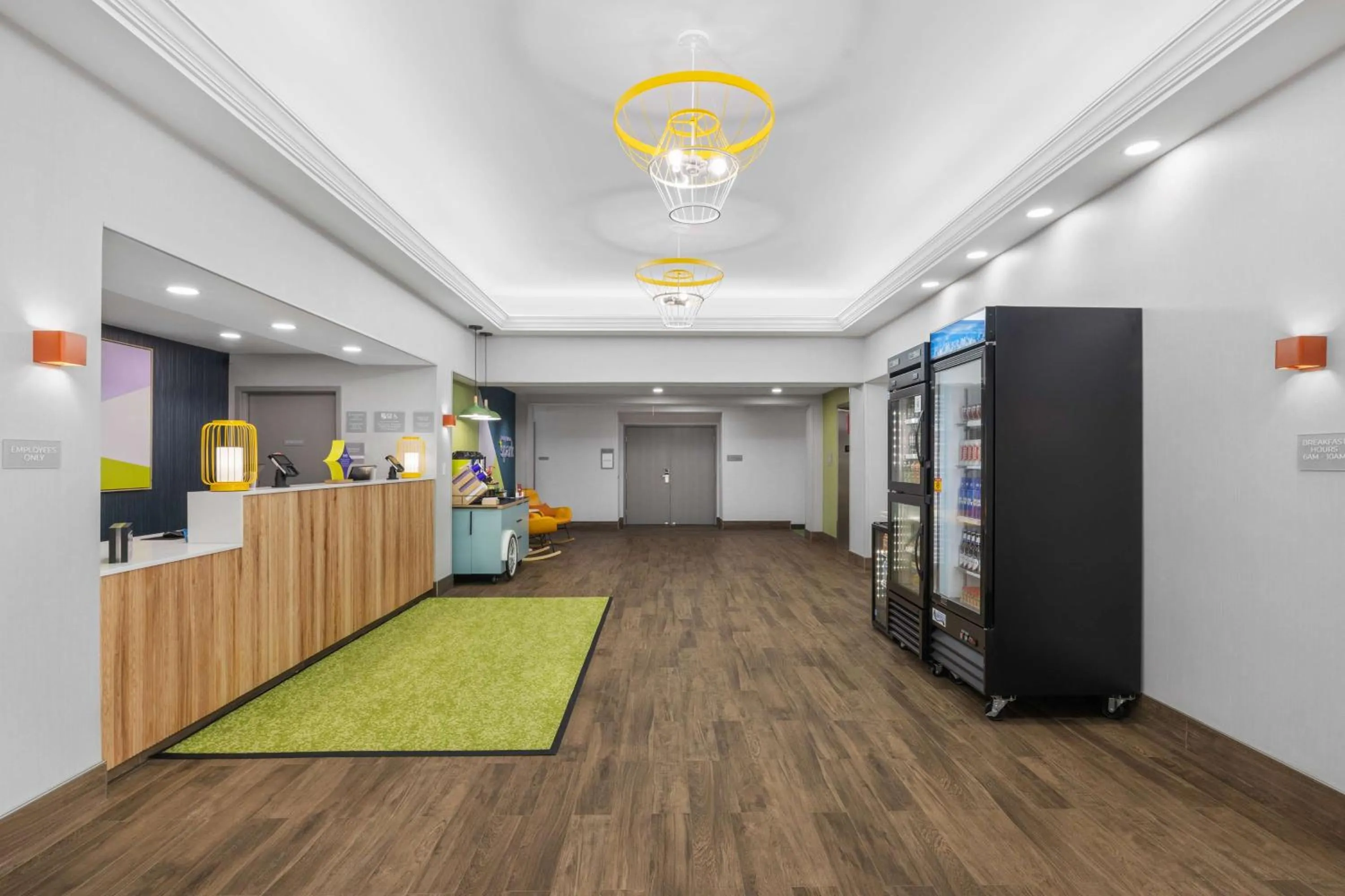 Lobby or reception in Spark By Hilton Fredericksburg Southpoint