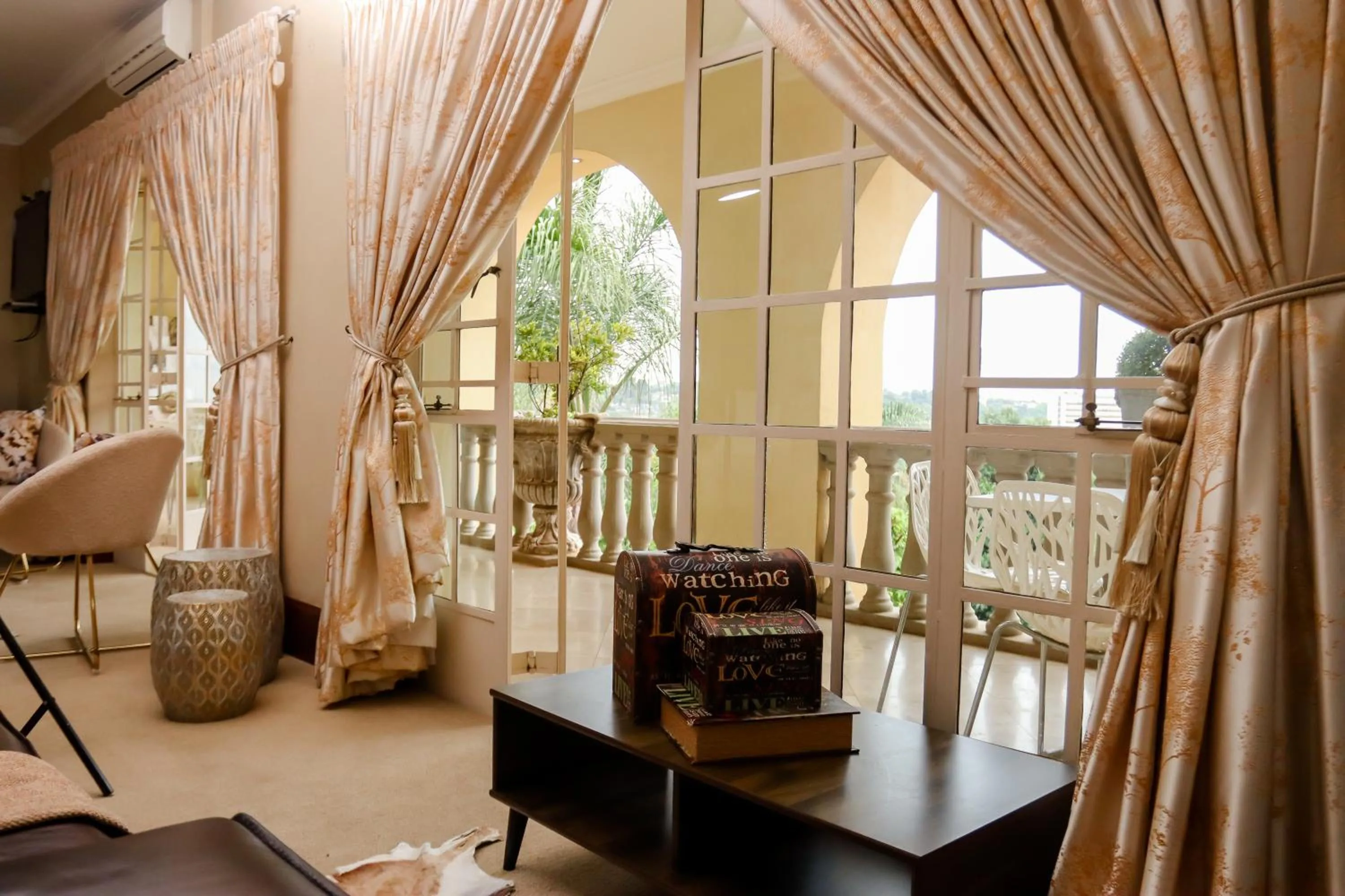 City view in TDM's Boutique Guest House