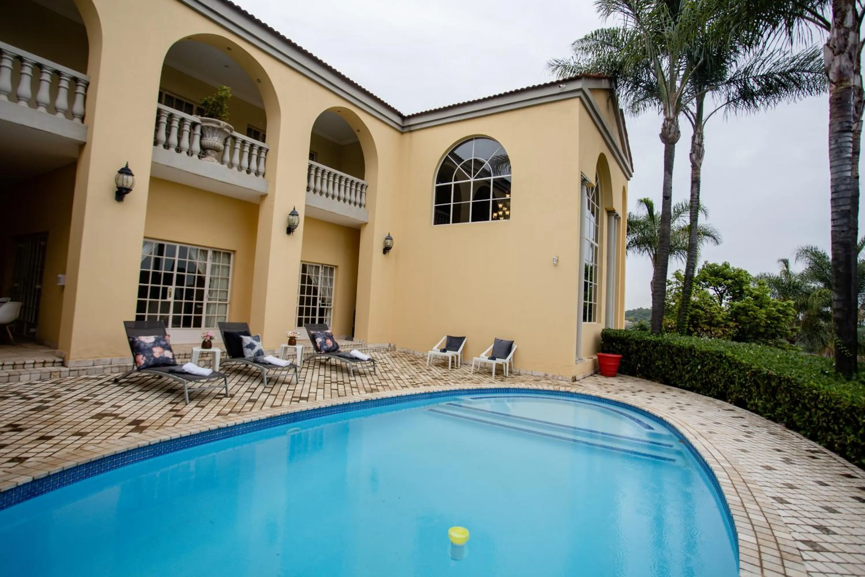 Swimming pool in TDM's Boutique Guest House