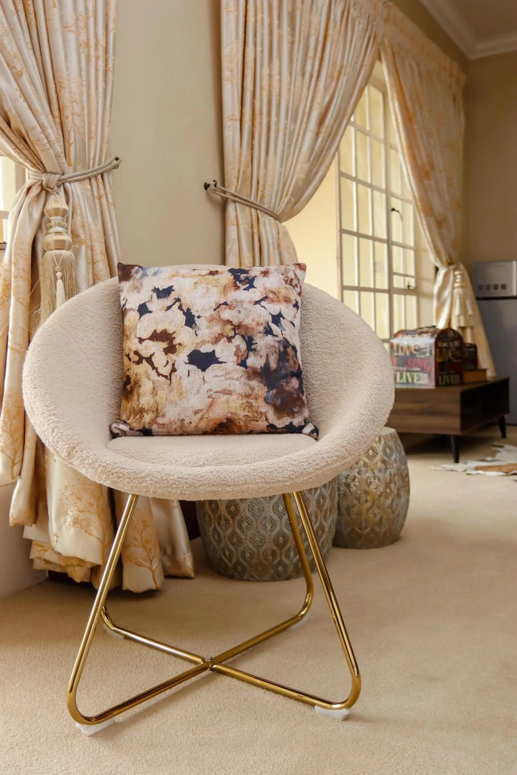 Decorative detail, Bed in TDM's Boutique Guest House