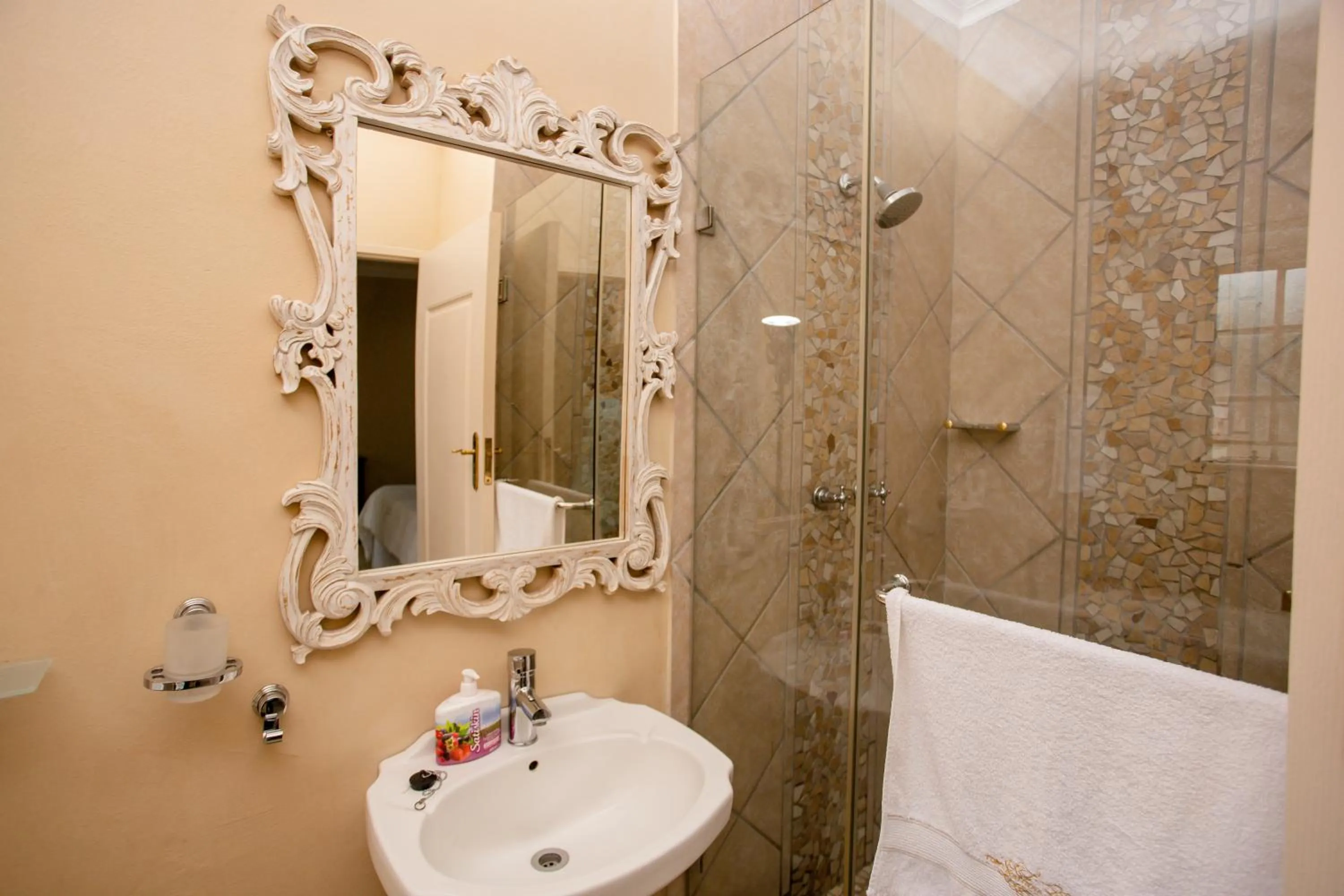 Shower in TDM's Boutique Guest House