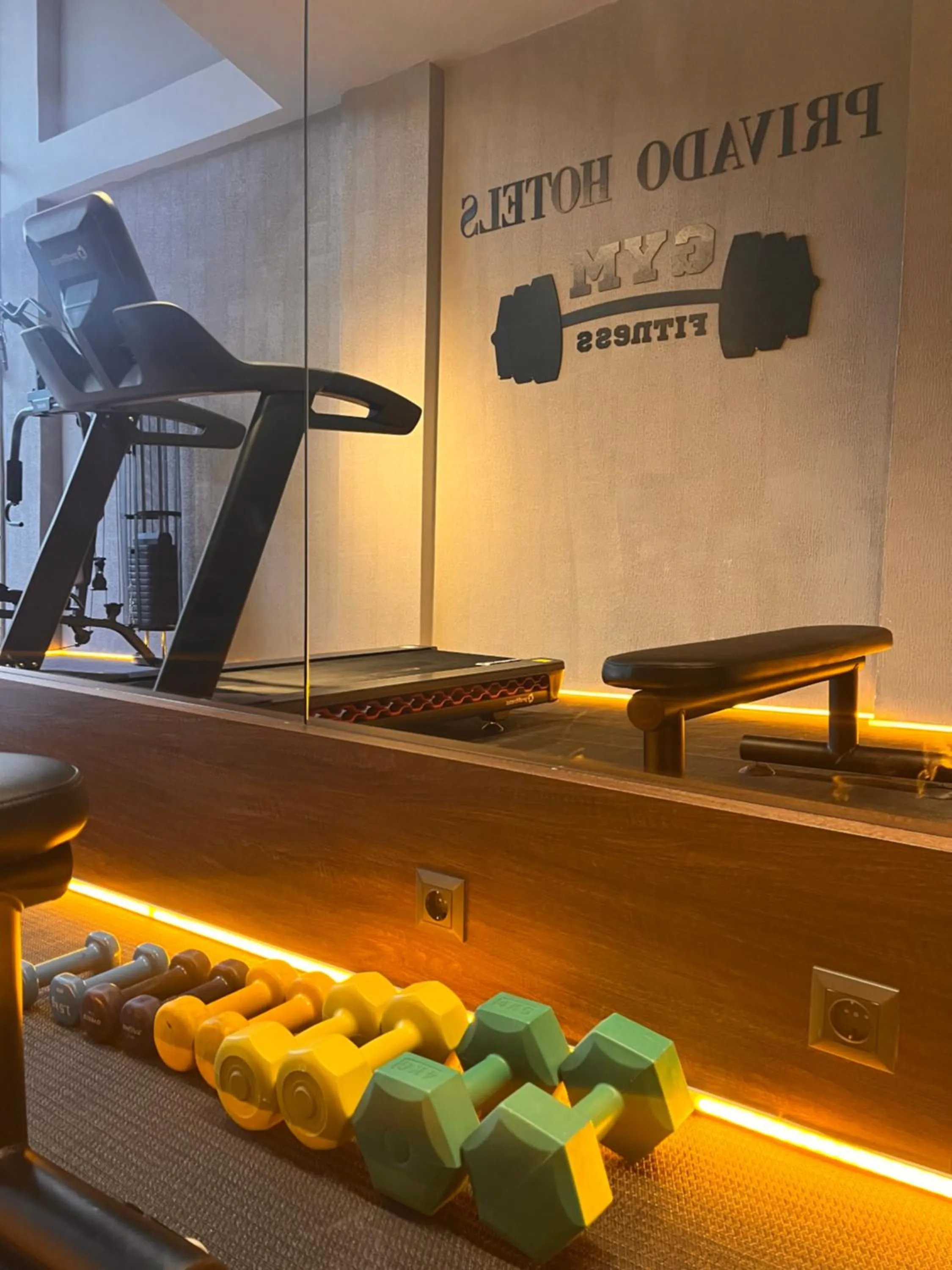 Fitness centre/facilities in PRIVADO HOTELS