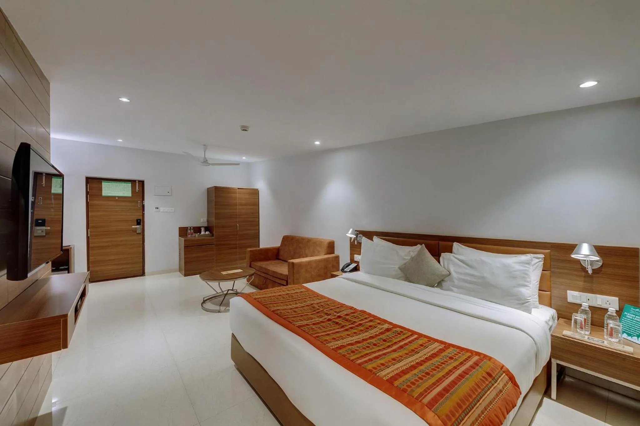 Bed in The Fern Sardar Sarovar Resort Kevadia, Gujarat