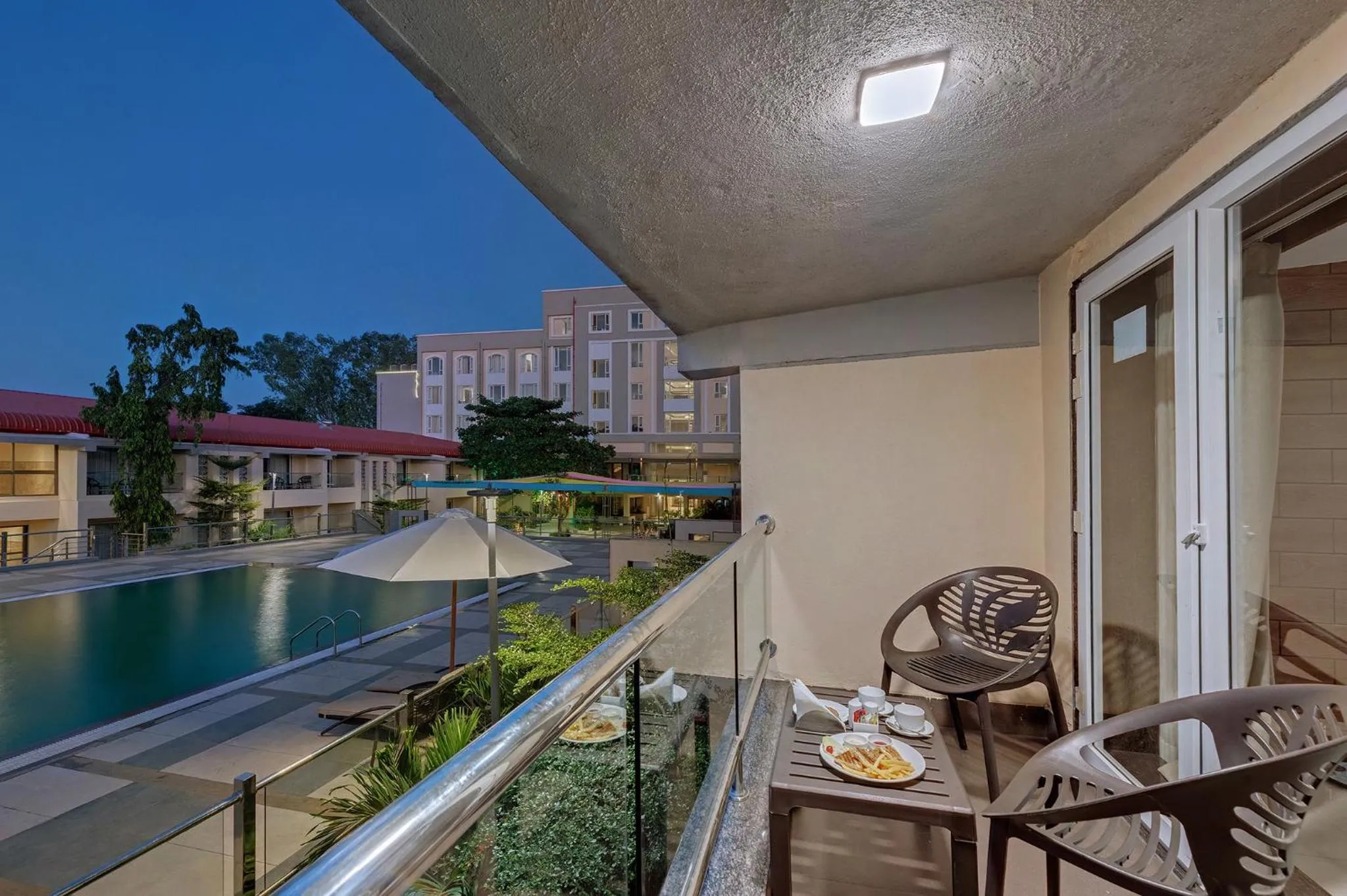 Balcony/Terrace in The Fern Sardar Sarovar Resort Kevadia, Gujarat
