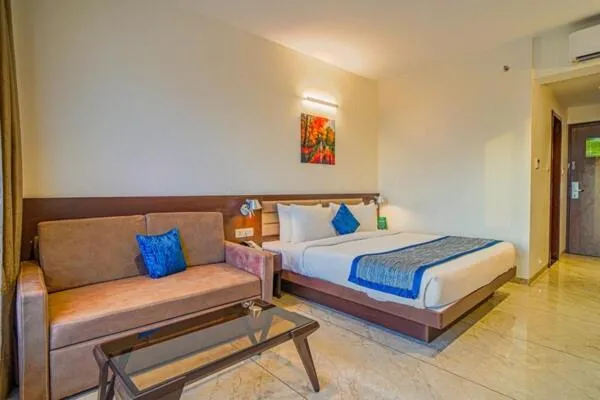 View (from property/room), Bed in The Fern Sardar Sarovar Resort Kevadia, Gujarat