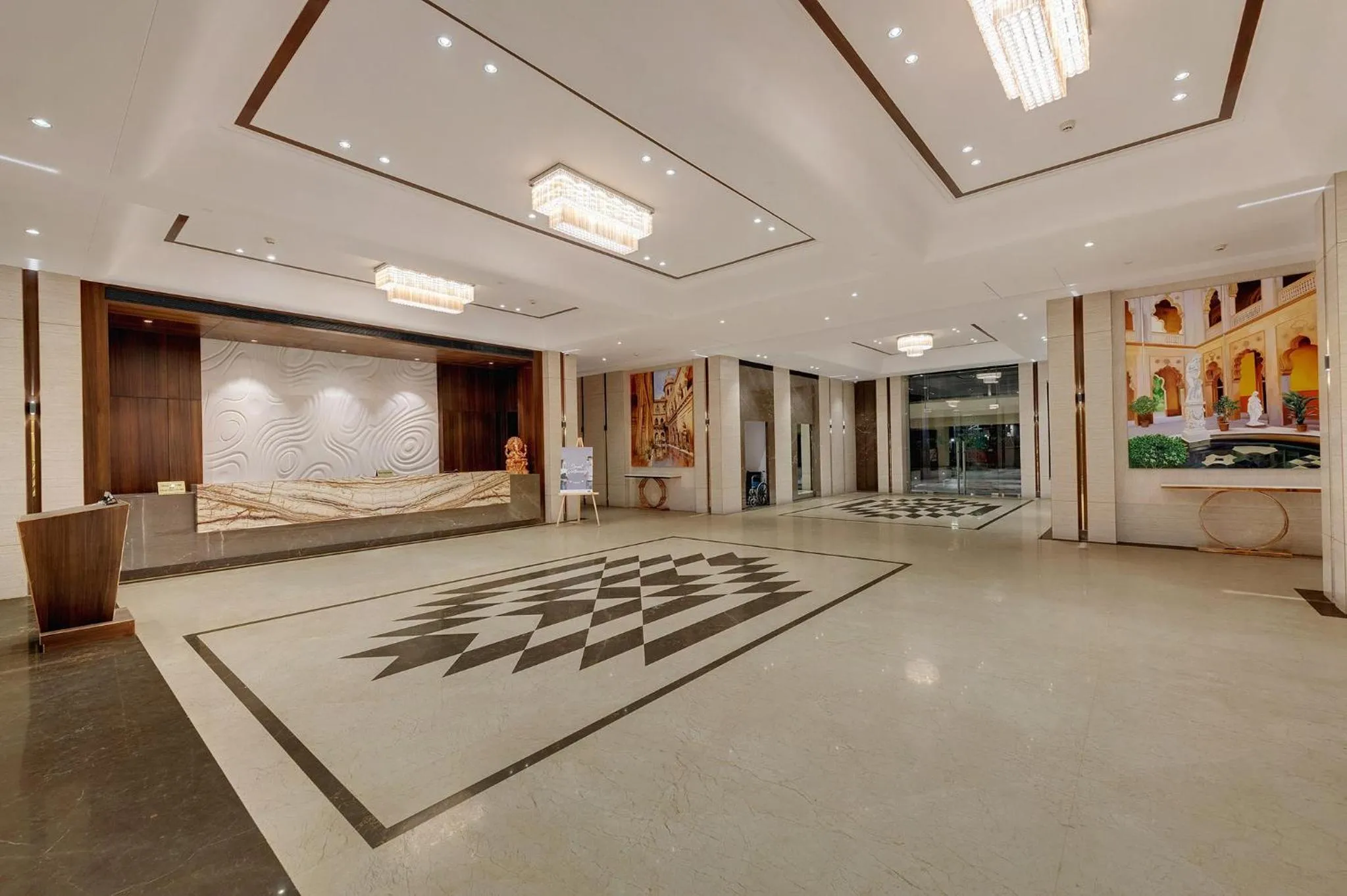 Lobby or reception in The Fern Sardar Sarovar Resort Kevadia, Gujarat