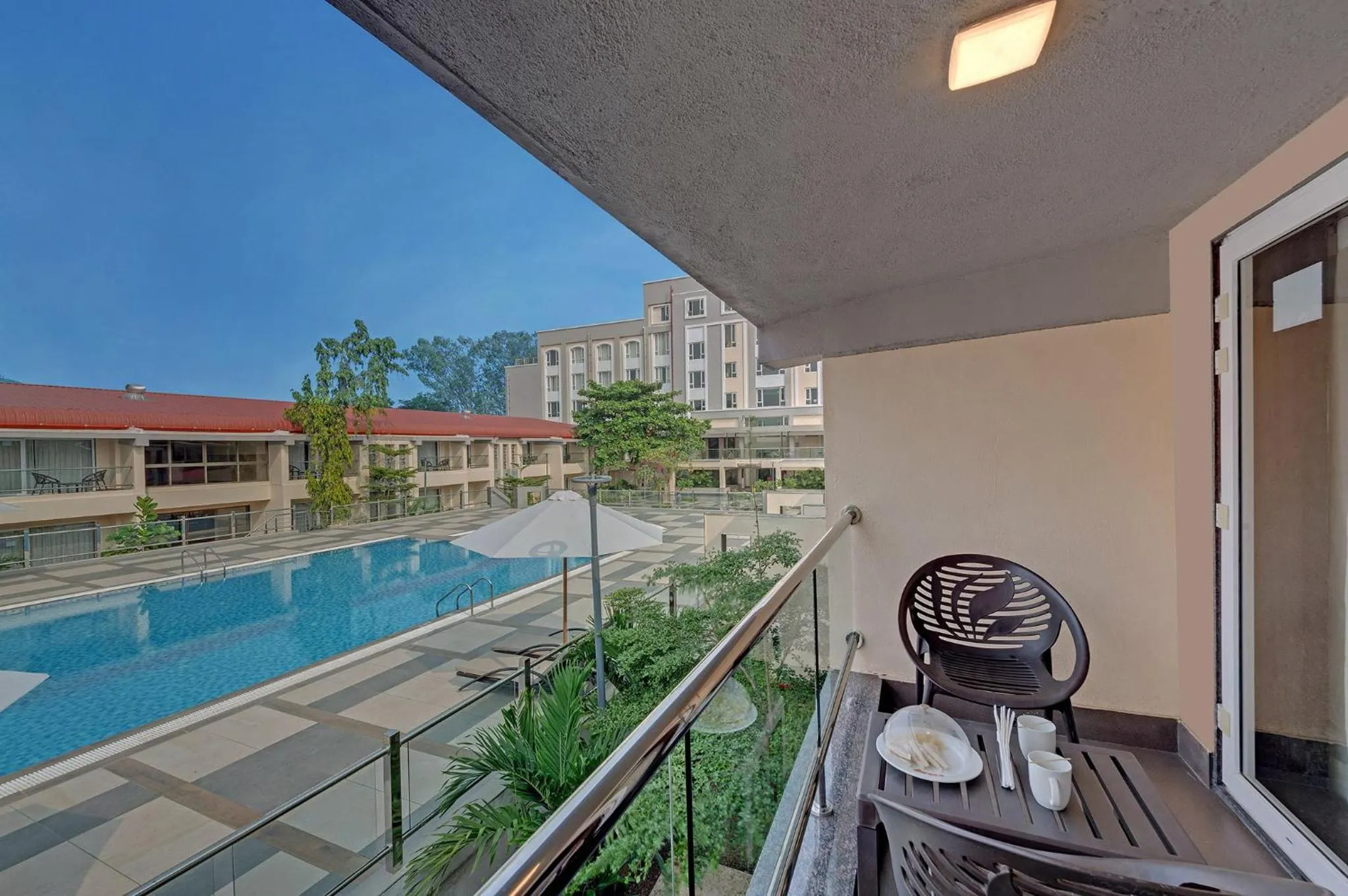 Balcony/Terrace in The Fern Sardar Sarovar Resort Kevadia, Gujarat