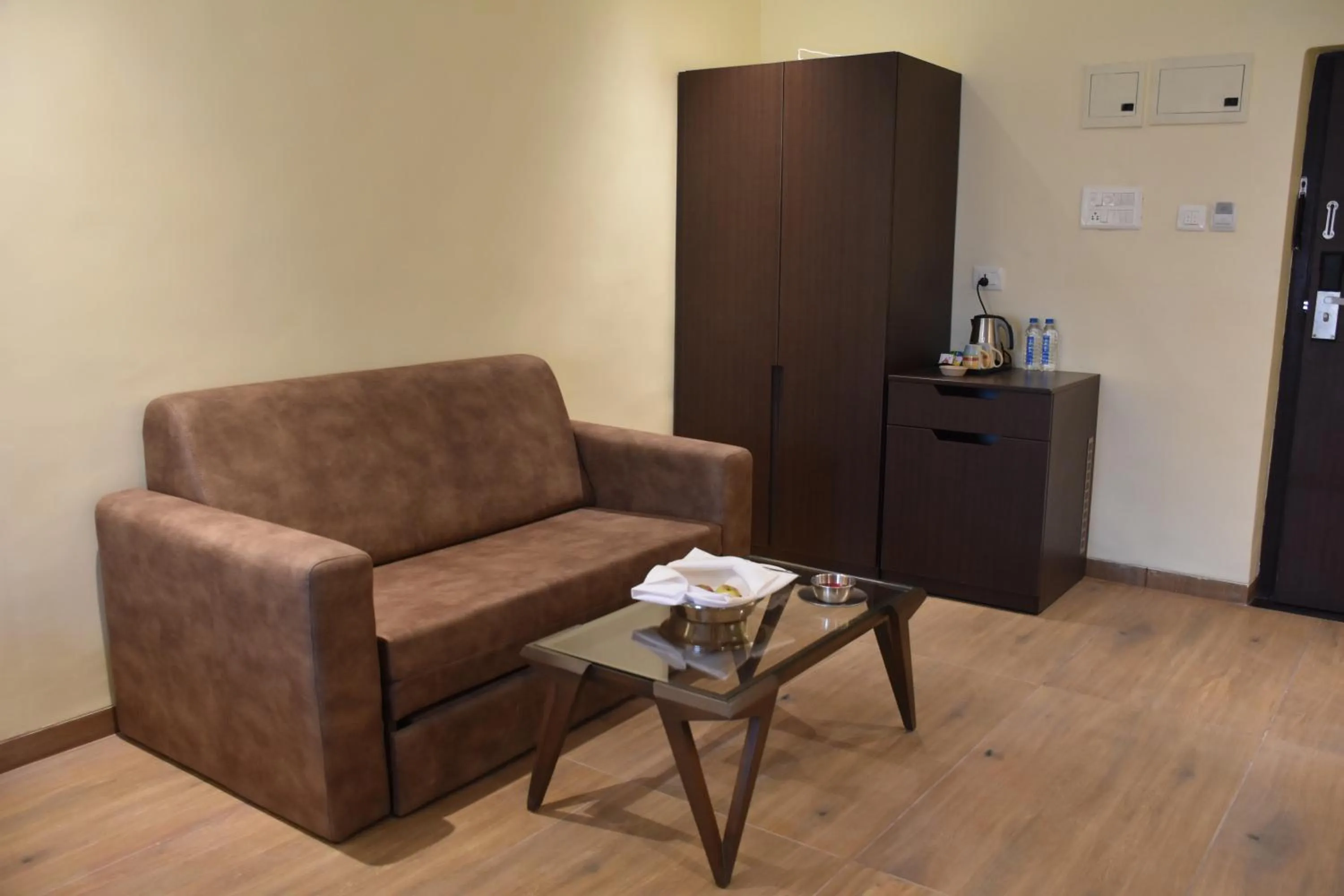 Seating area in The Fern Sardar Sarovar Resort Kevadia, Gujarat