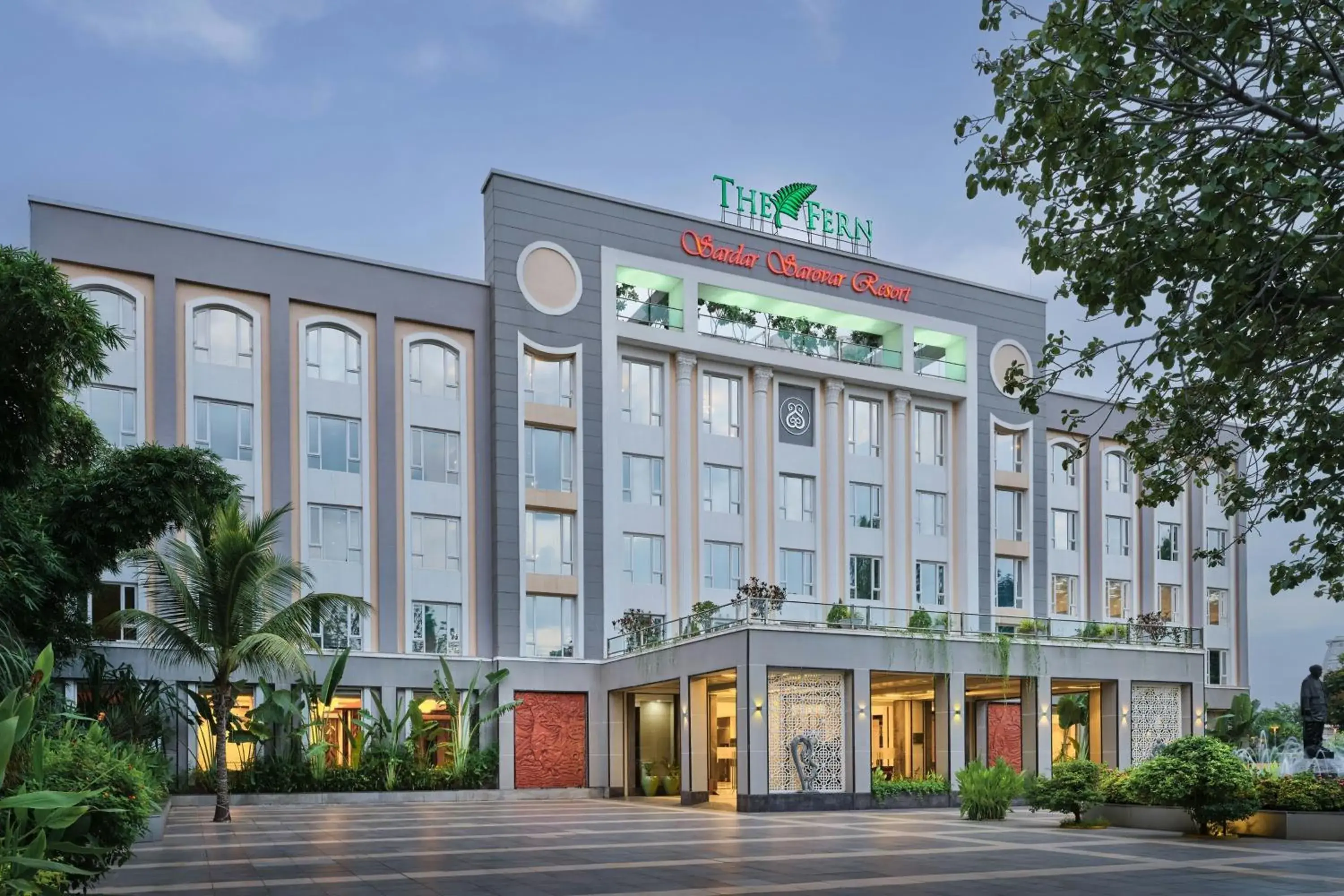 Property building in The Fern Sardar Sarovar Resort Kevadia, Gujarat, Series by Marriott Property building in The Fern Sardar Sarovar Resort Kevadia, Gujarat, Series by Marriott