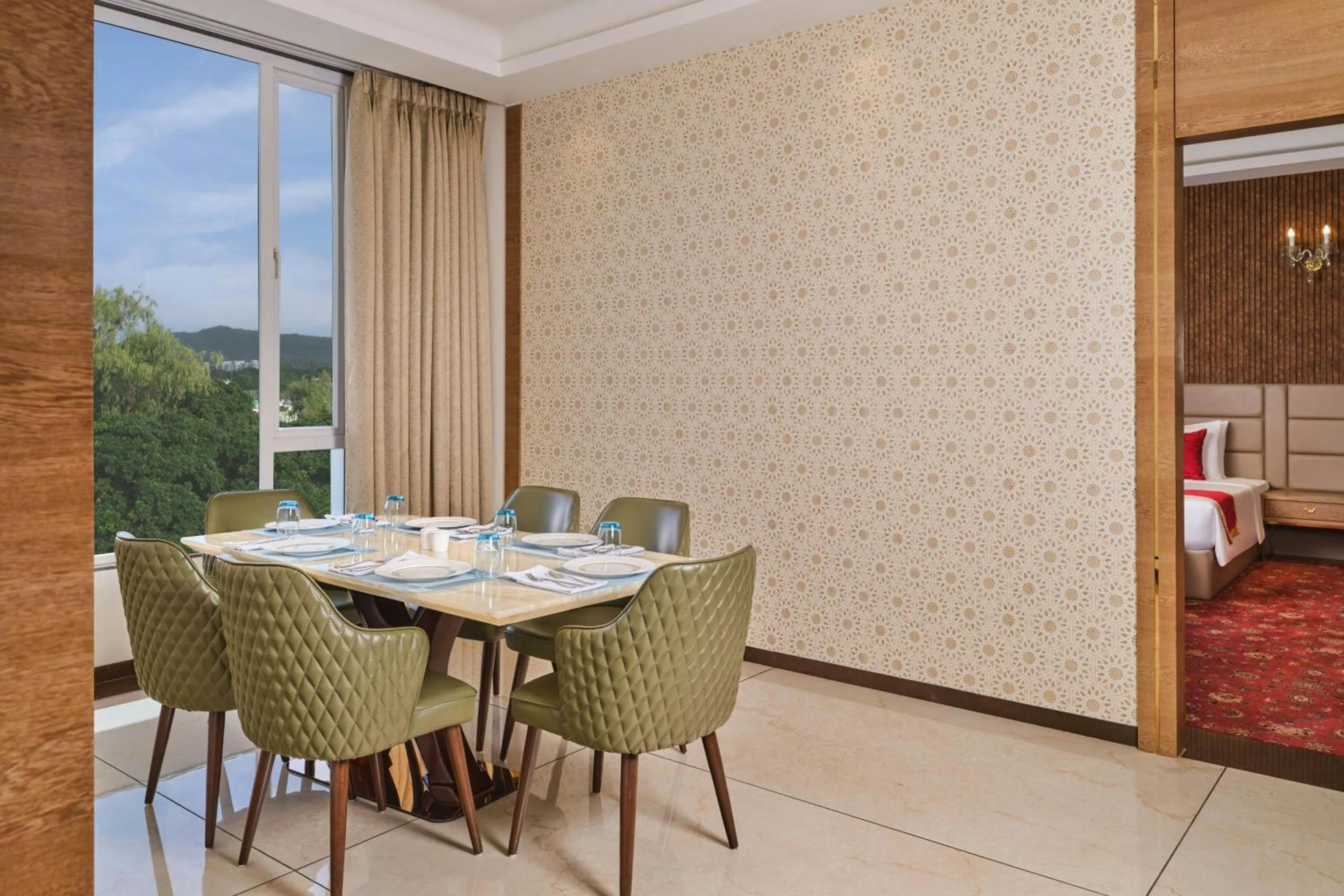 Bedroom in The Fern Sardar Sarovar Resort Kevadia, Gujarat, Series by Marriott