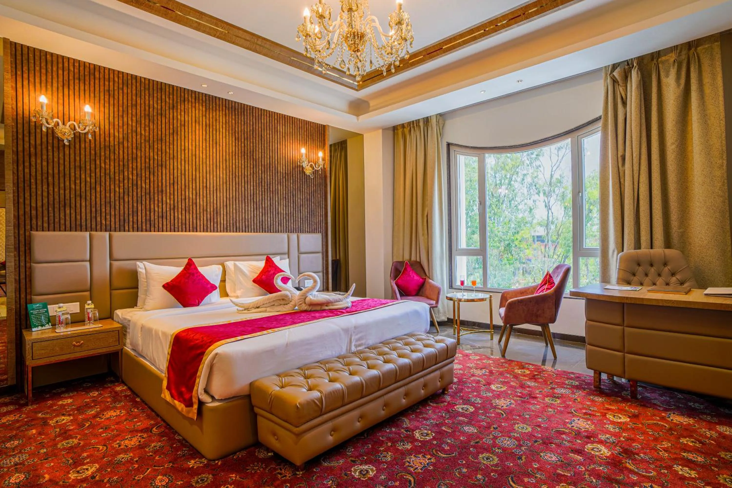 Bedroom, Bed in The Fern Sardar Sarovar Resort Kevadia, Gujarat