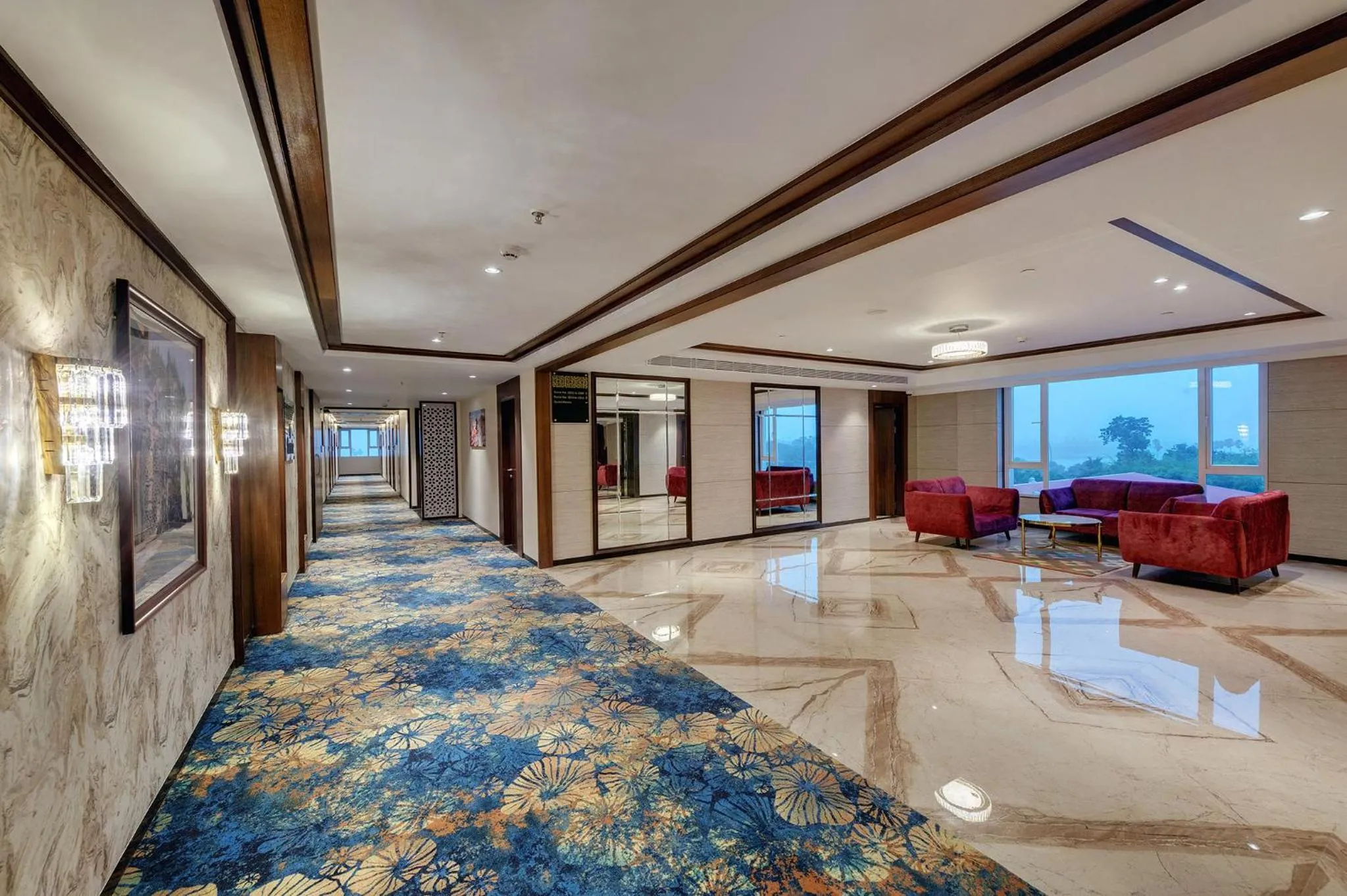 Seating area in The Fern Sardar Sarovar Resort Kevadia, Gujarat