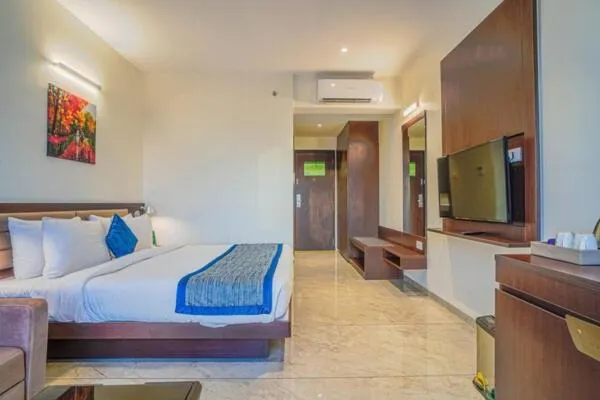 View (from property/room), Bed in The Fern Sardar Sarovar Resort Kevadia, Gujarat