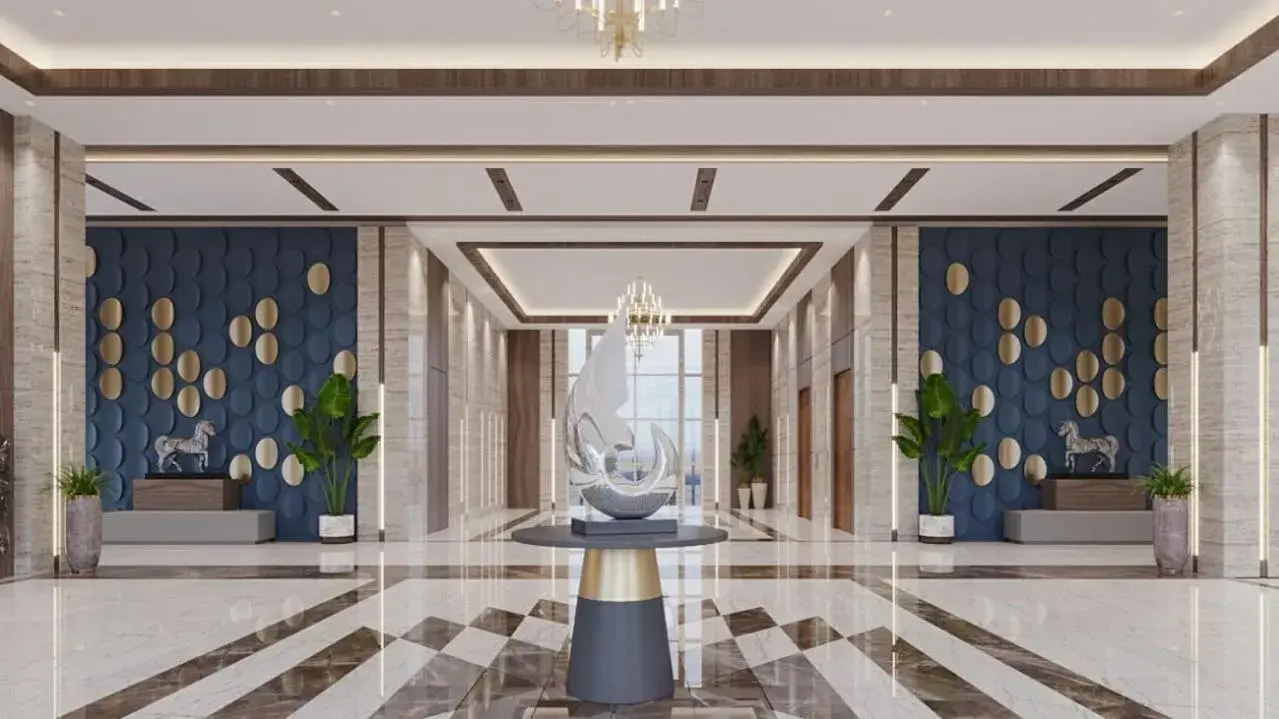 Lobby or reception in The Fern Sardar Sarovar Resort Kevadia, Gujarat Lobby or reception in The Fern Sardar Sarovar Resort Kevadia, Gujarat