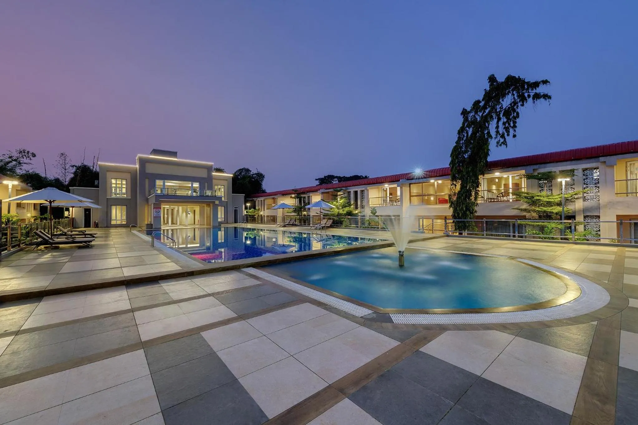Swimming pool in The Fern Sardar Sarovar Resort Kevadia, Gujarat
