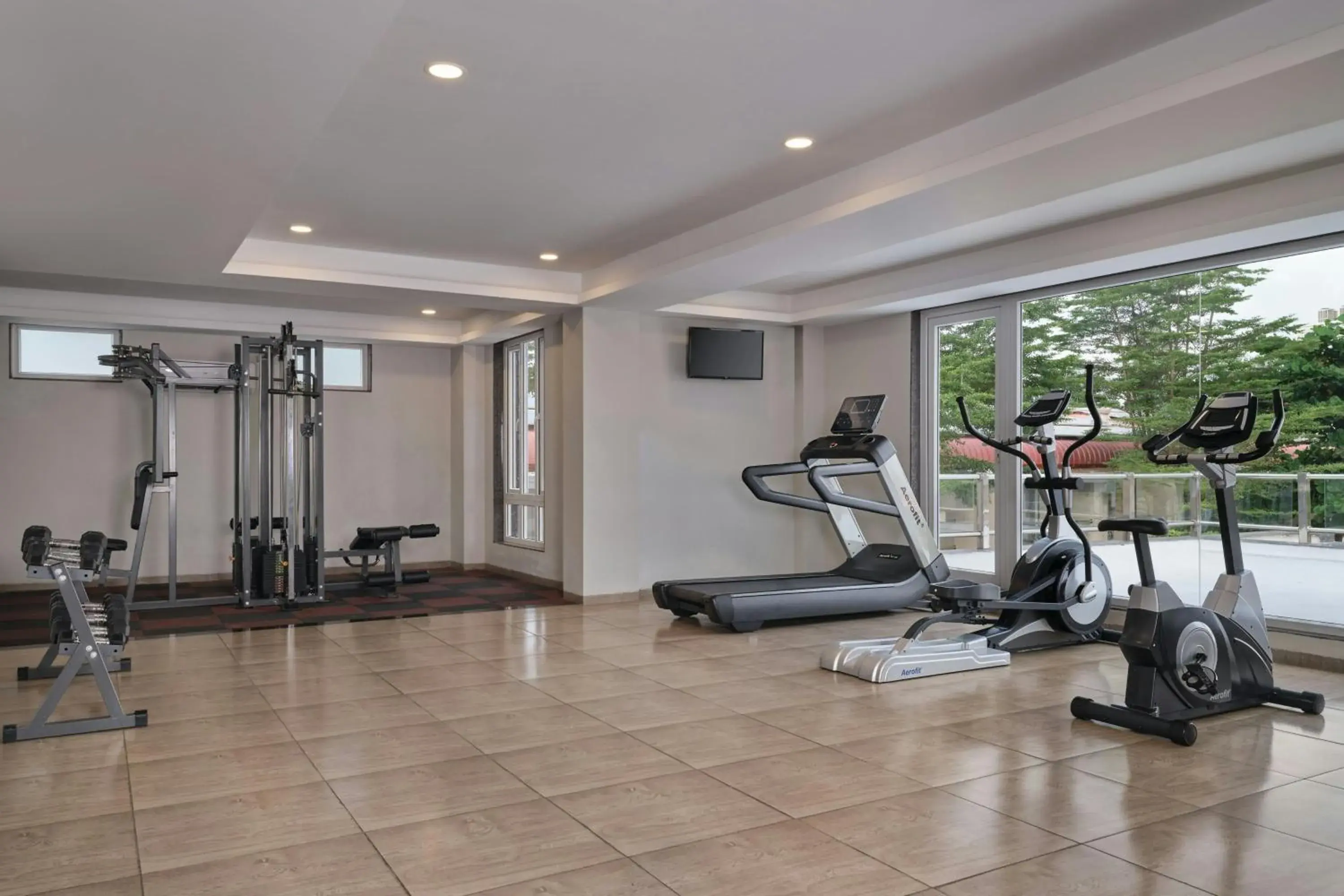 Fitness centre/facilities in The Fern Sardar Sarovar Resort Kevadia, Gujarat, Series by Marriott Fitness centre/facilities in The Fern Sardar Sarovar Resort Kevadia, Gujarat, Series by Marriott