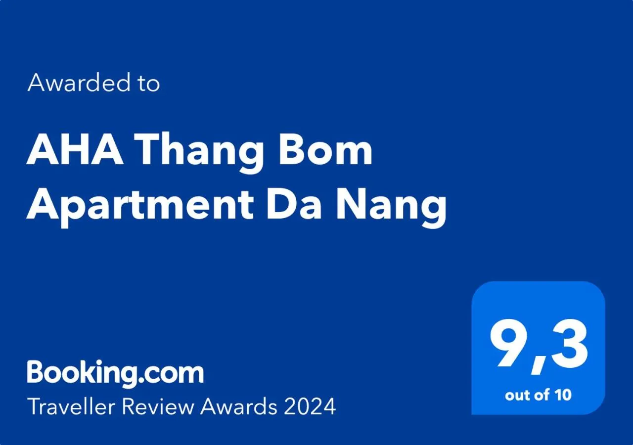 Certificate/Award in AHA Thang Bom Apartment Da Nang