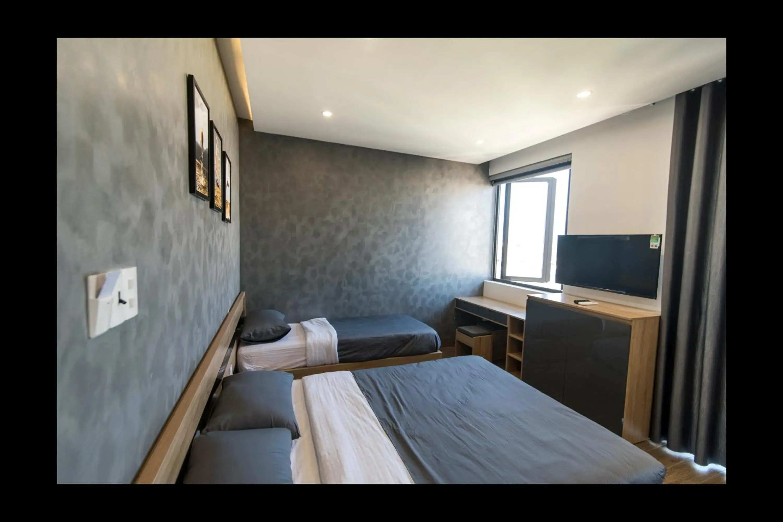 Photo of the whole room, Bed in AHA Thang Bom Apartment Da Nang Photo of the whole room, Bed in AHA Thang Bom Apartment Da Nang