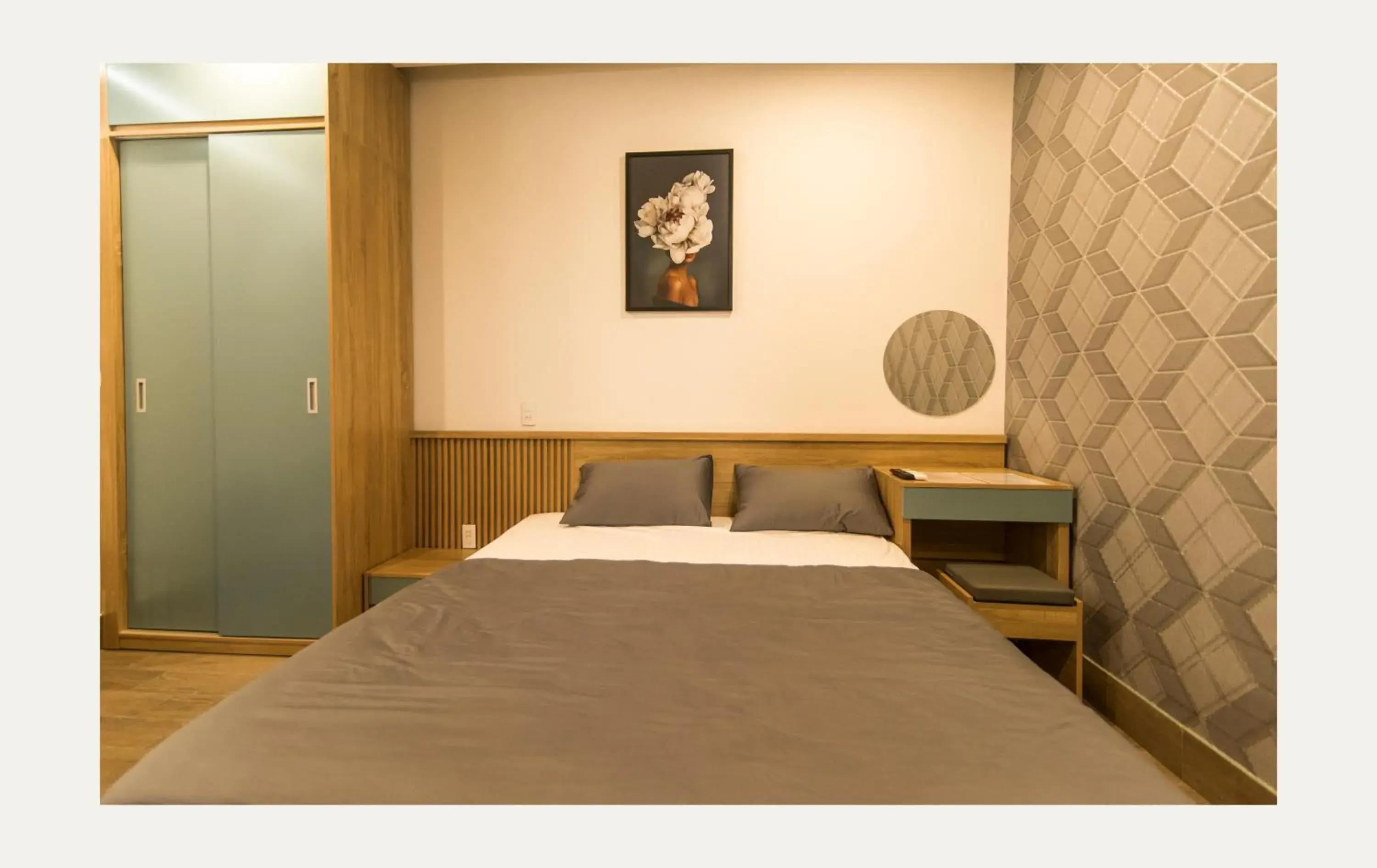 Bed in AHA Thang Bom Apartment Da Nang Bed in AHA Thang Bom Apartment Da Nang