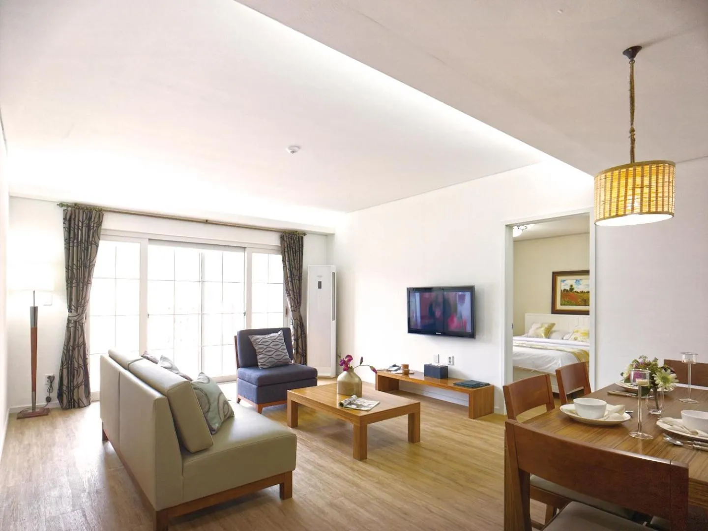 Living room in Tops10 Resort Donggang Cistar