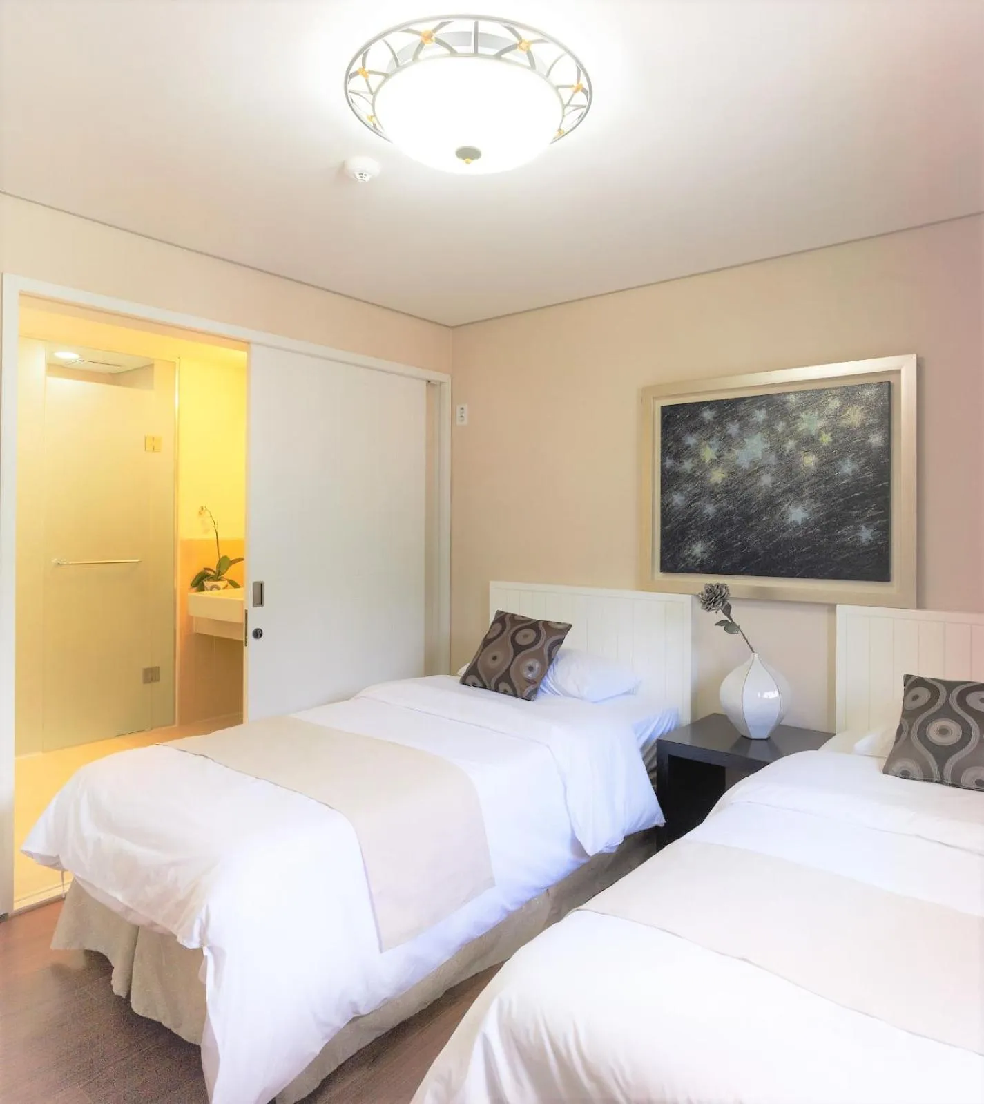 Bed in Tops10 Resort Donggang Cistar