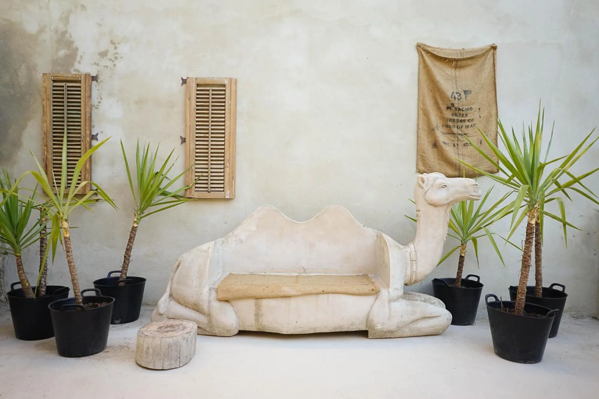 Garden in Ronda Center Apartments with Pool