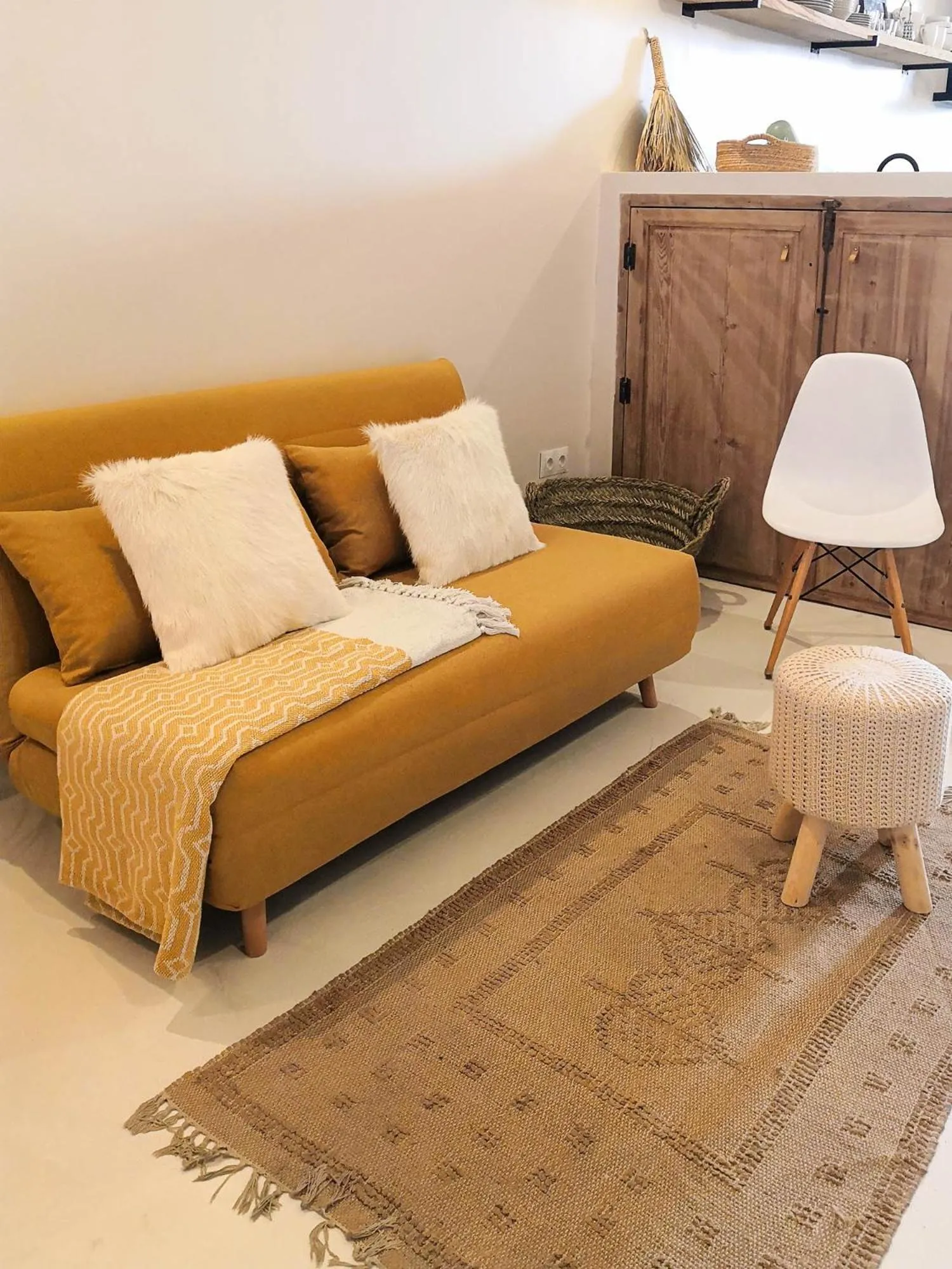 Living room, Bed in Ronda Center Apartments with Pool