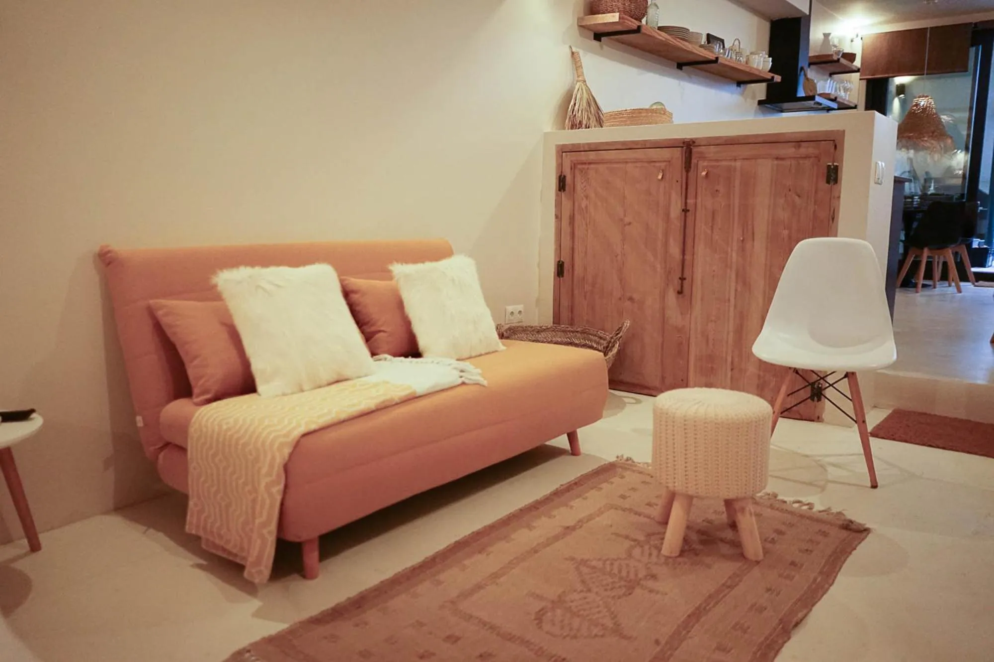 Seating area, Bed in Ronda Center Apartments with Pool