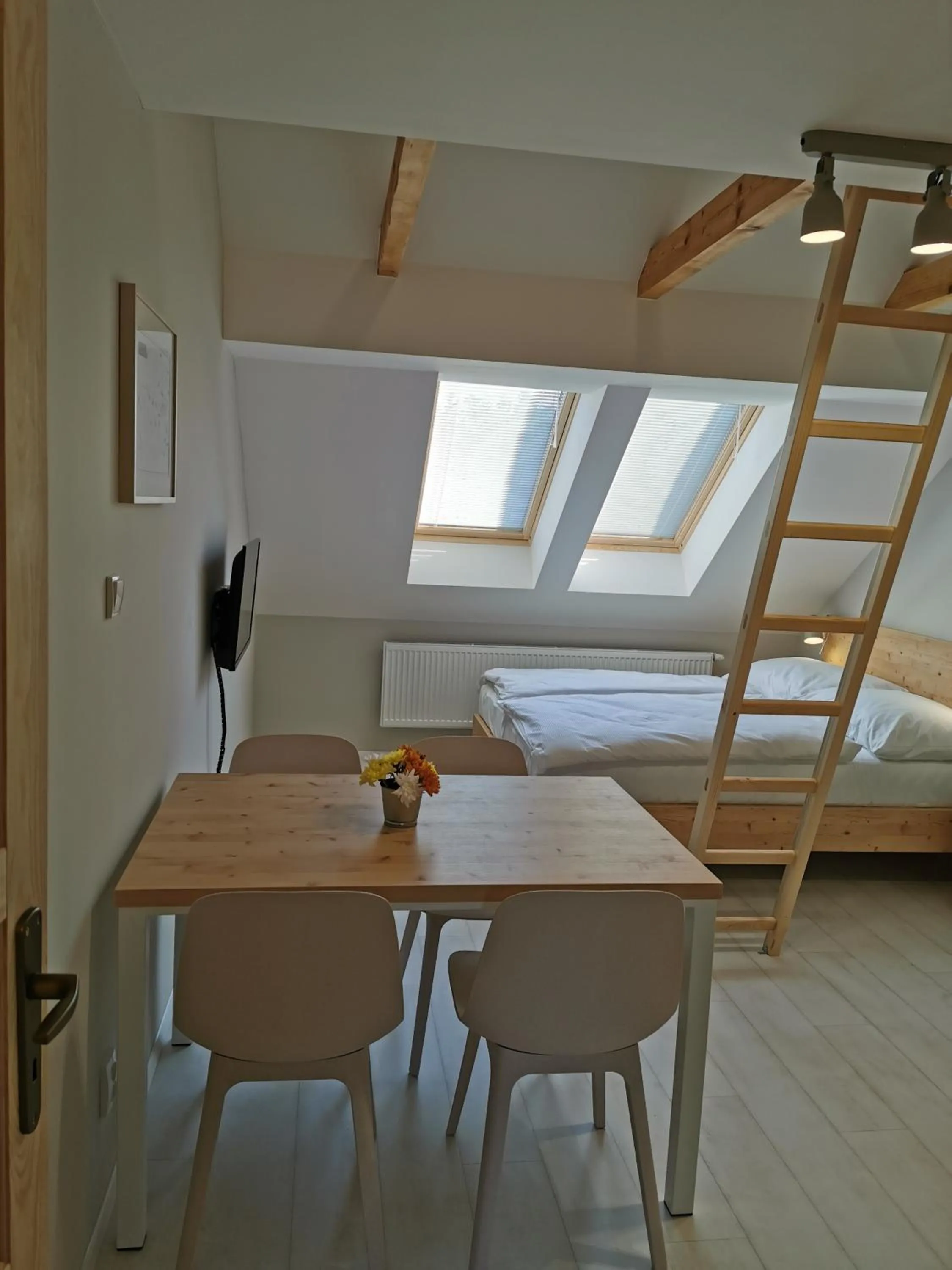 Bed in Apartmány Slunce