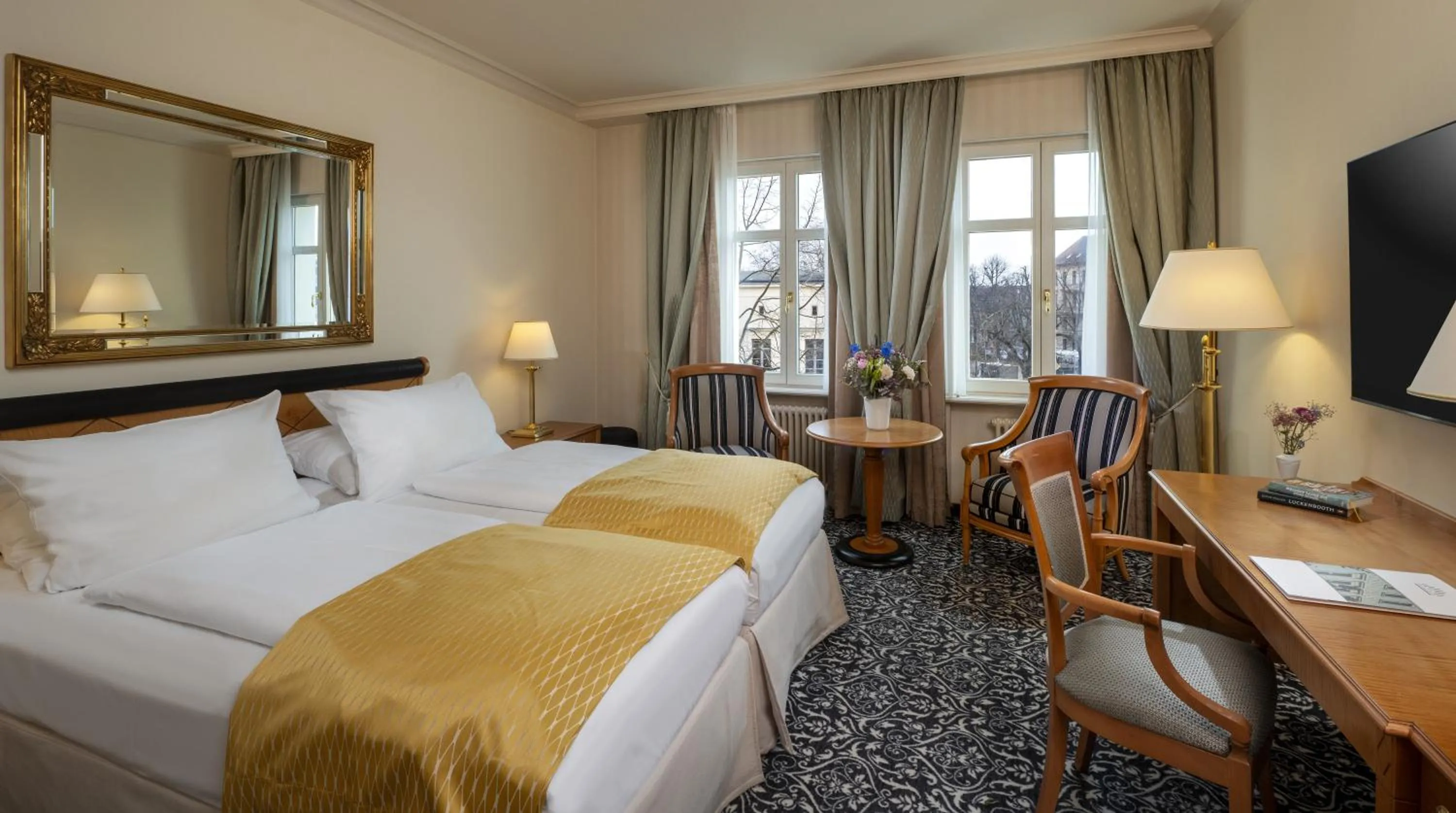 Bed in Potsdam Hotel Am Jägertor