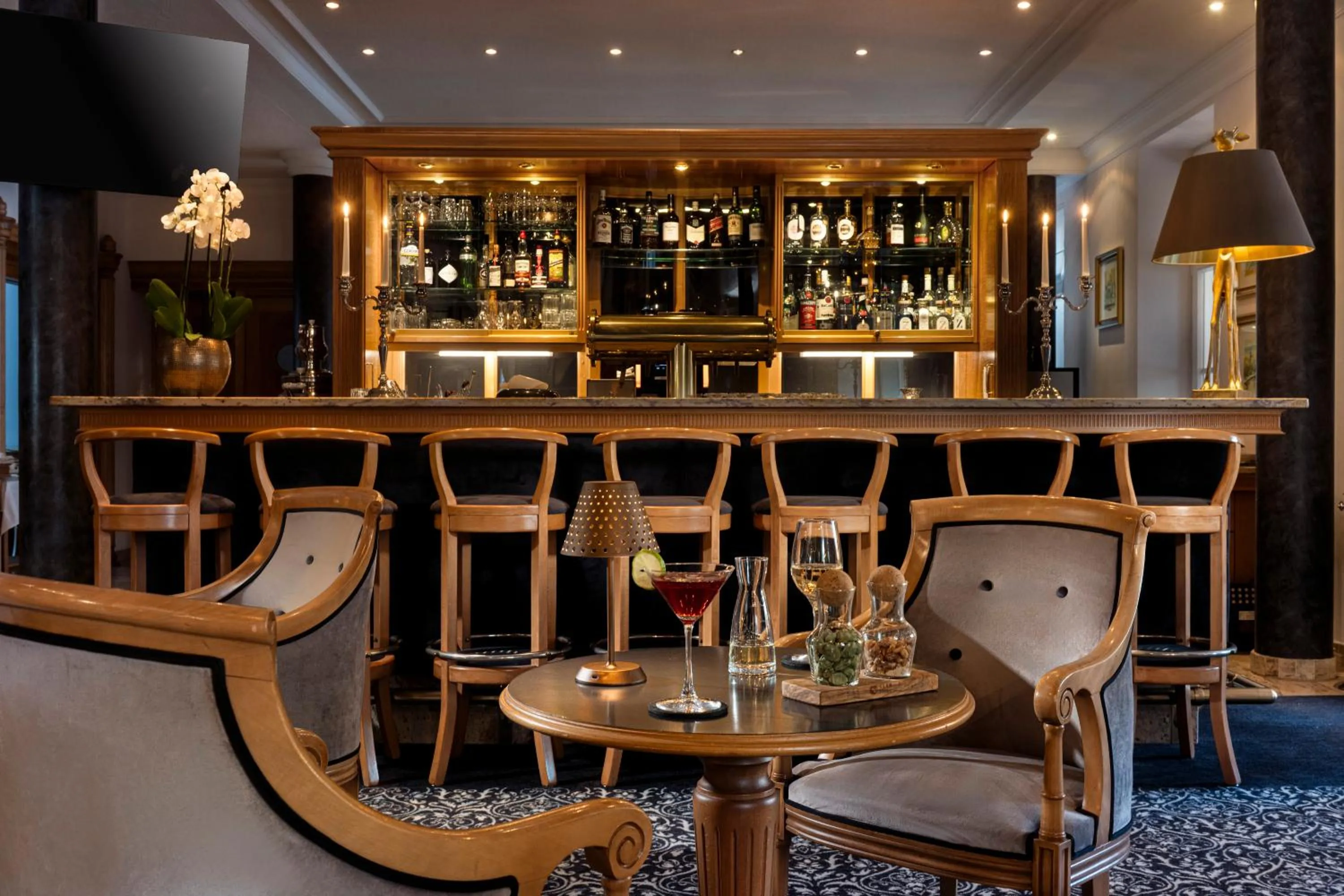 Lounge or bar in Hotel Am Jägertor