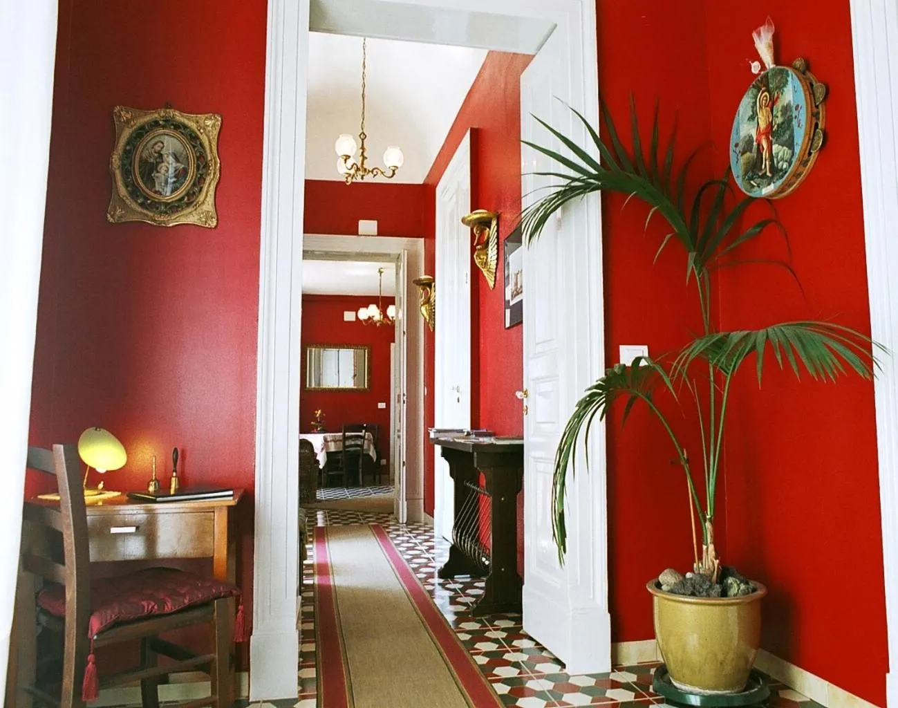 Decorative detail in 5 Balconi B&B