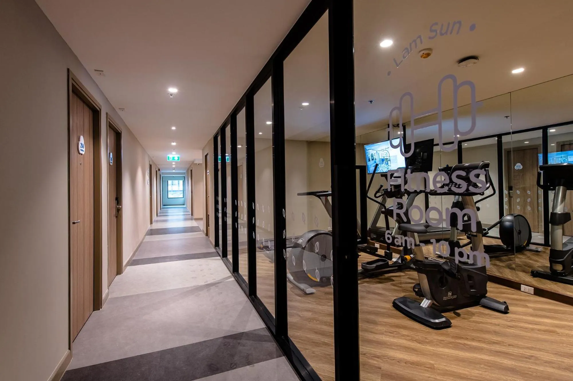 Fitness centre/facilities in The Cotton Saladaeng Hotel