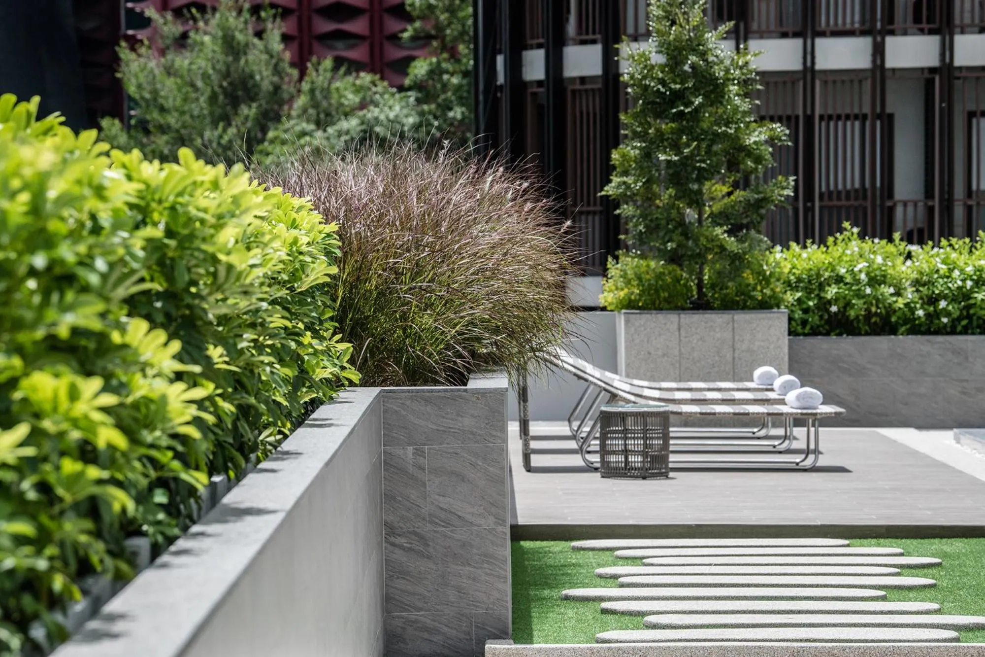 Swimming pool in The Cotton Saladaeng Hotel