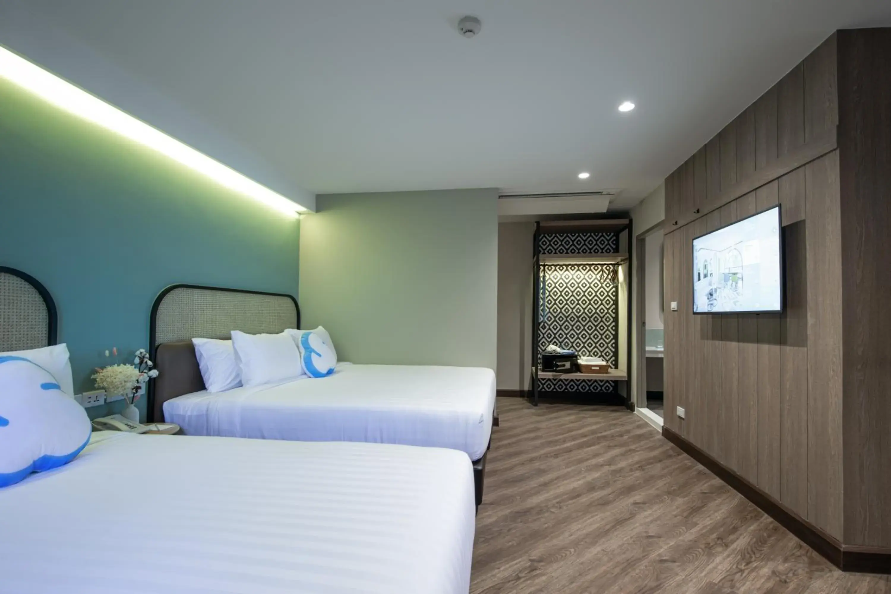 Photo of the whole room, Bed in The Cotton Saladaeng Hotel Photo of the whole room, Bed in The Cotton Saladaeng Hotel