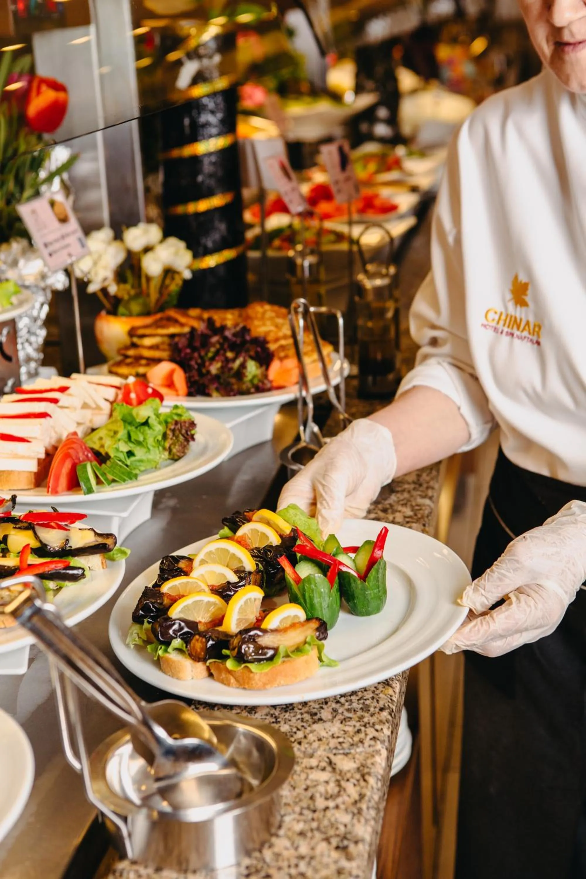 Food in Chinar Health Hotel Naftalan