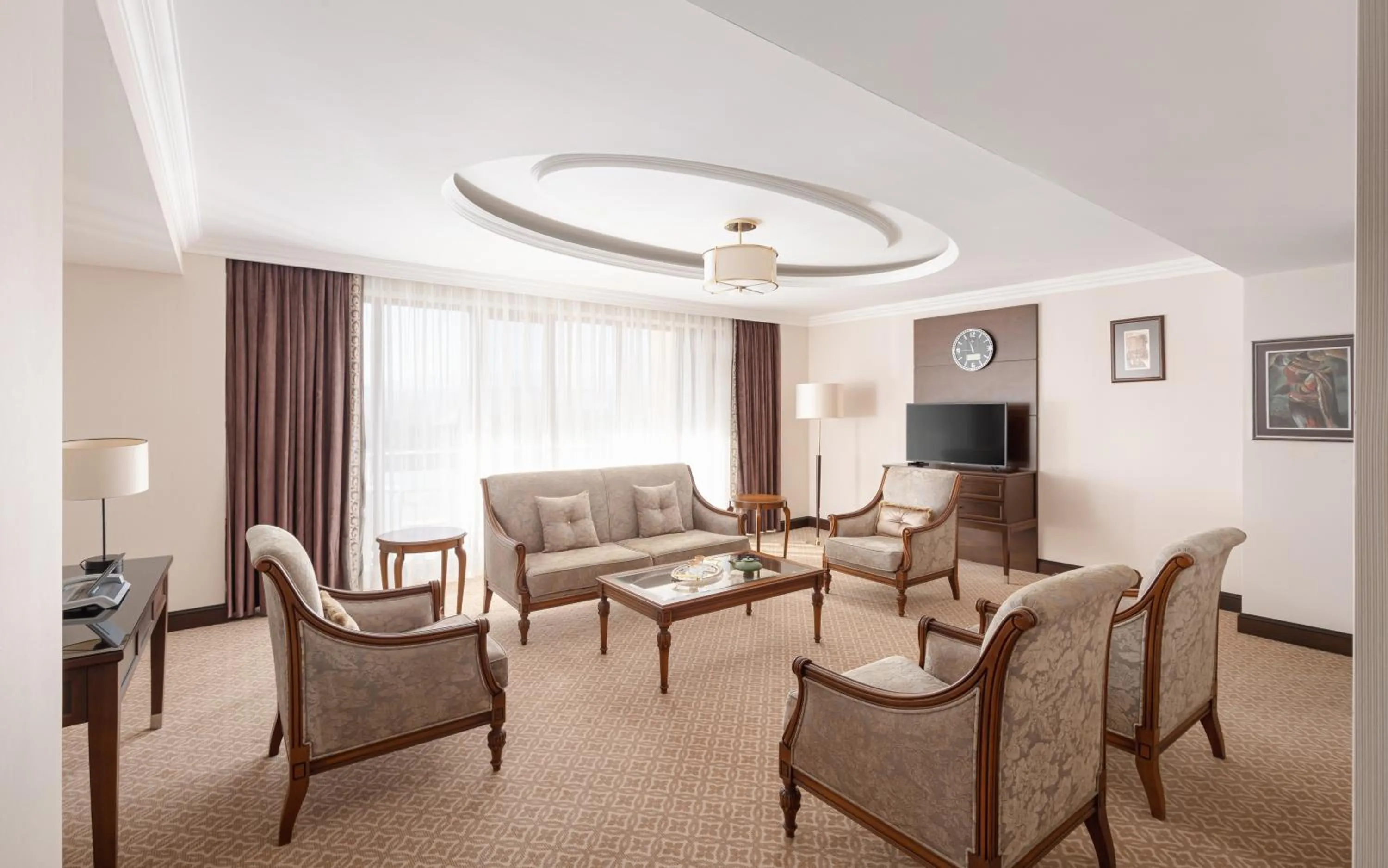 Living room in Chinar Health Hotel Naftalan