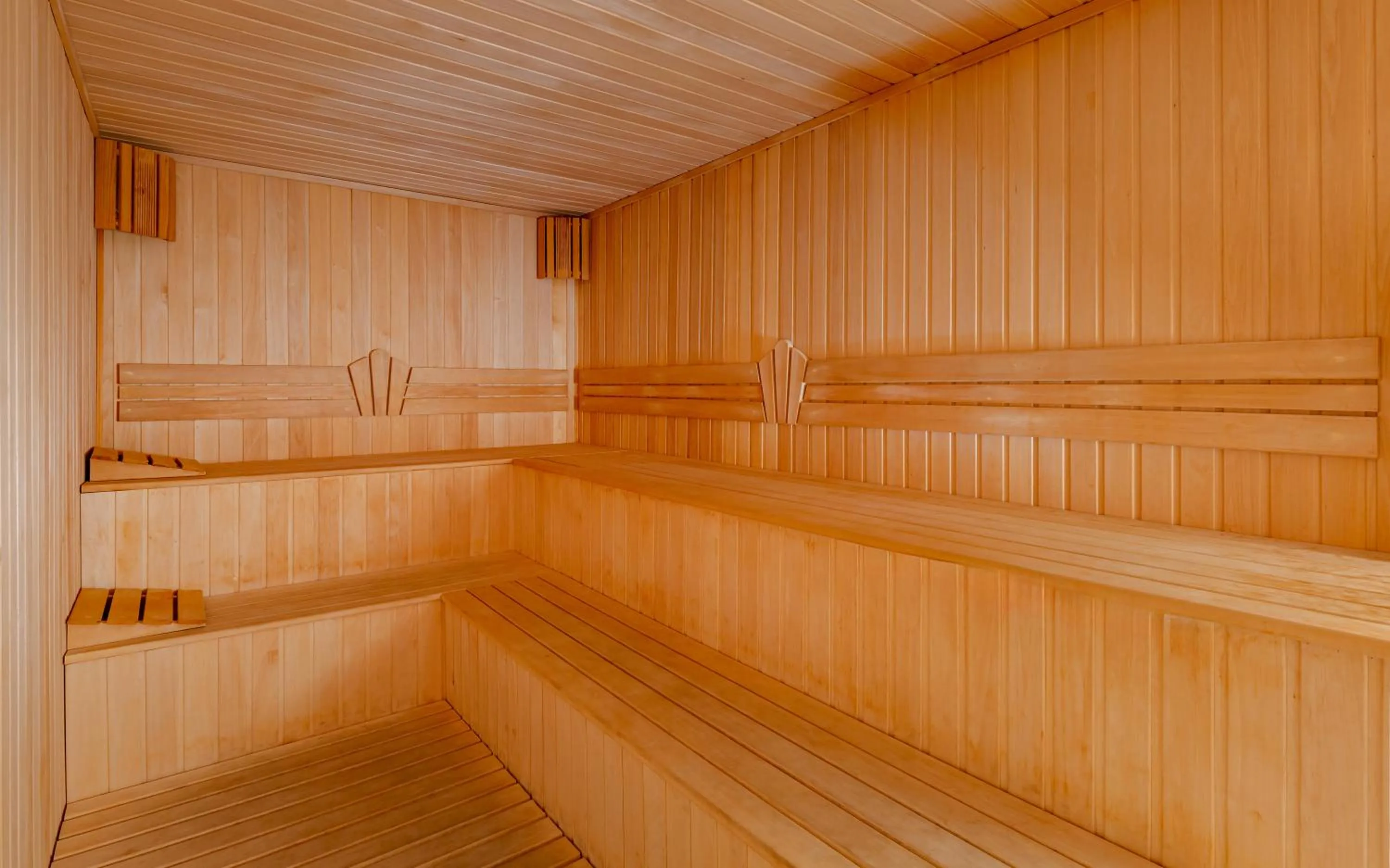 Sauna in Chinar Health Hotel Naftalan
