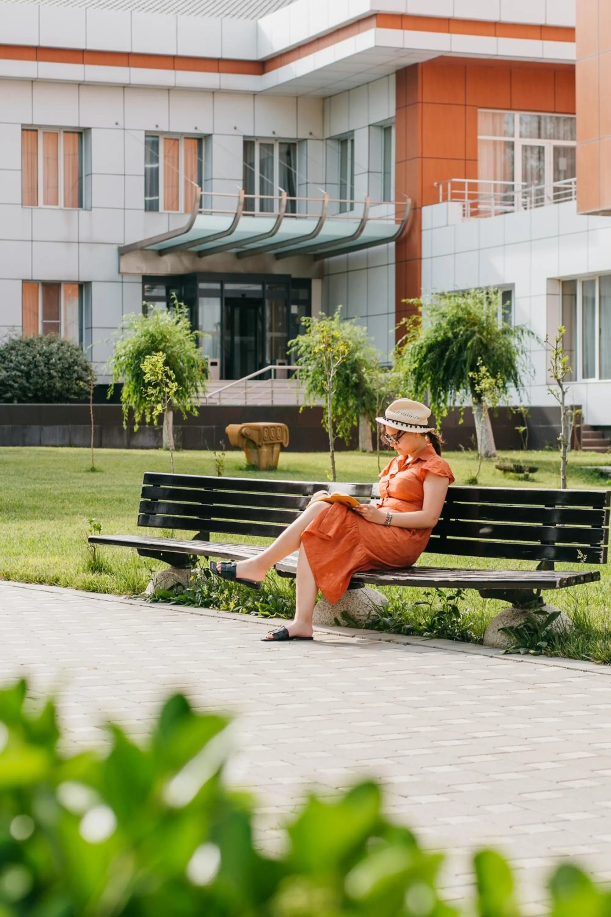 Garden in Chinar Health Hotel Naftalan